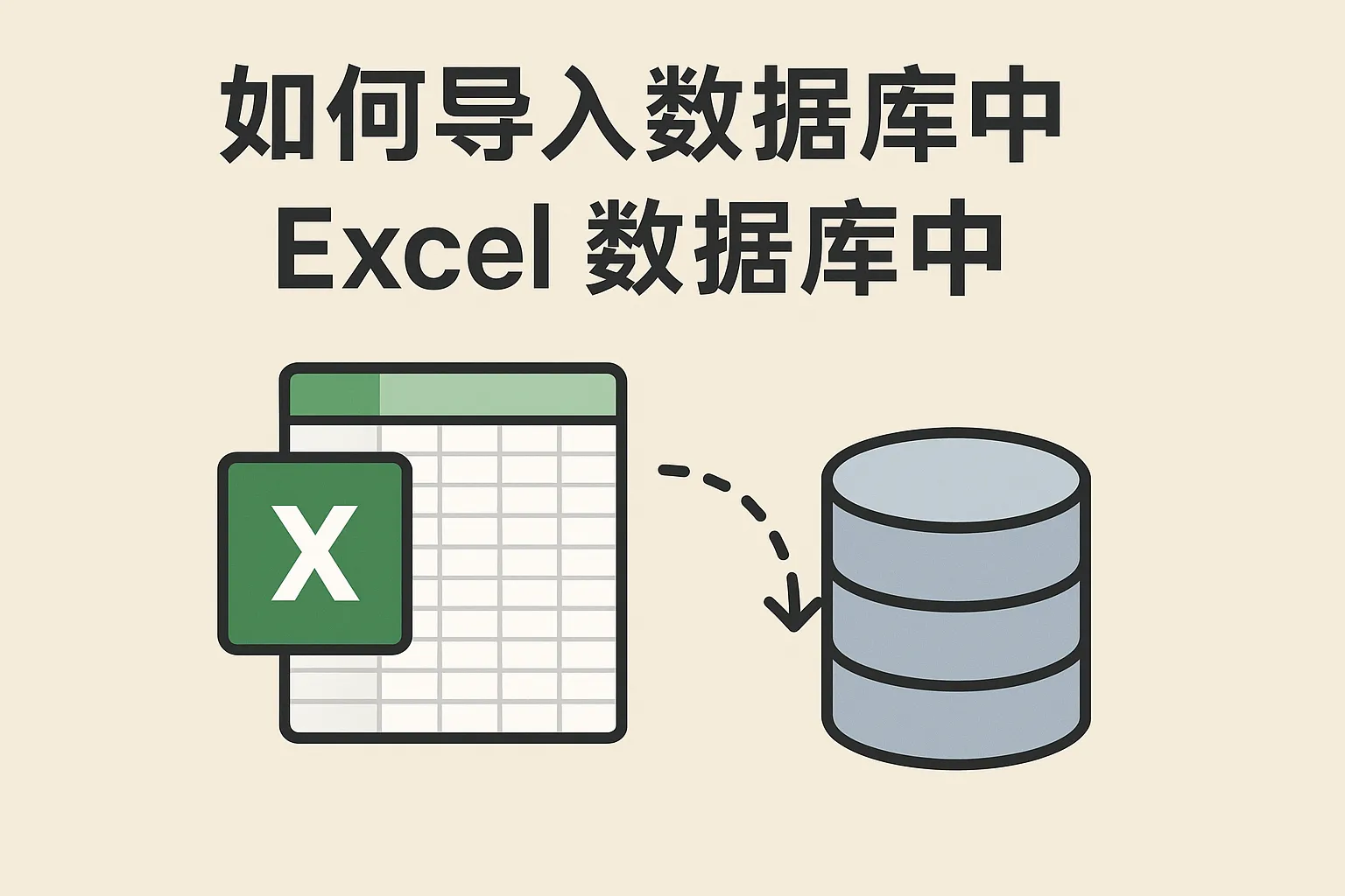 数据库中怎么导入excel数据库中