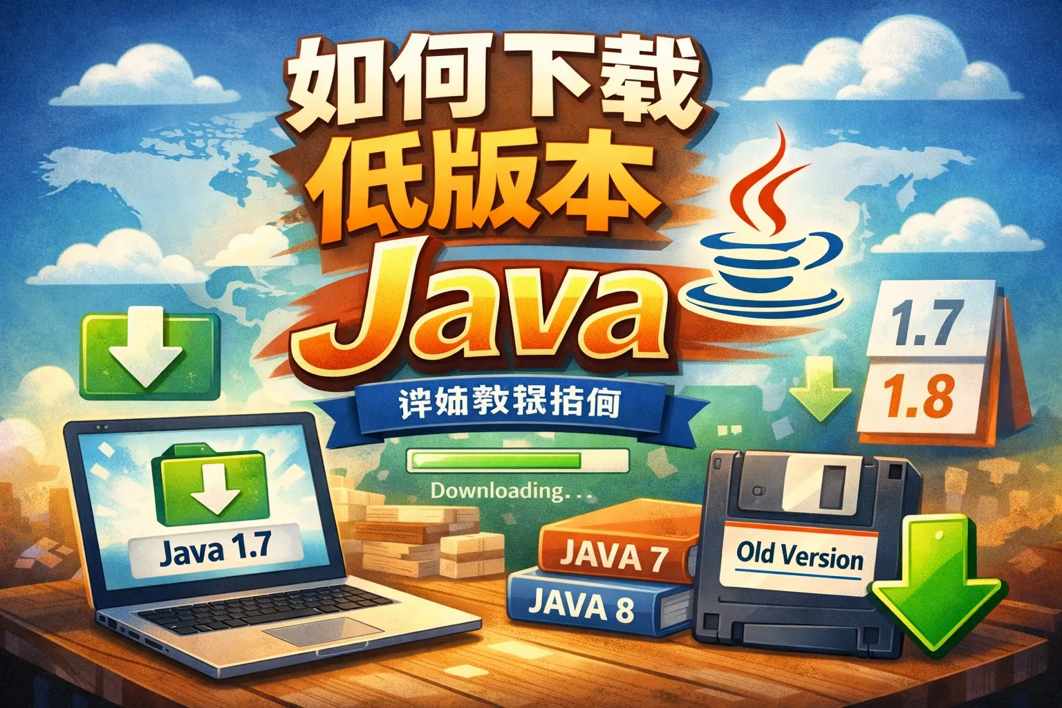如何下载低版本java