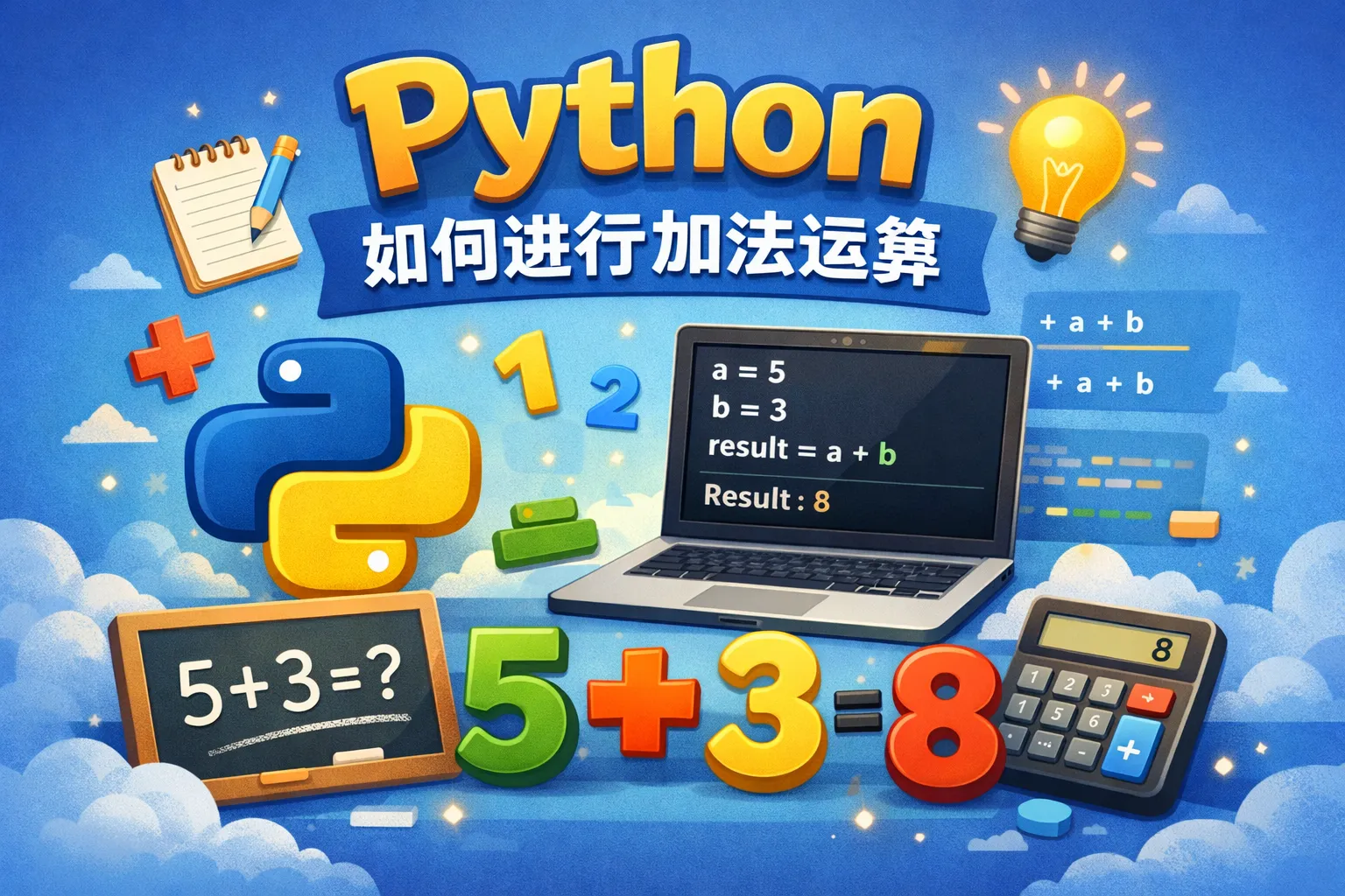 python如何进行加法运算