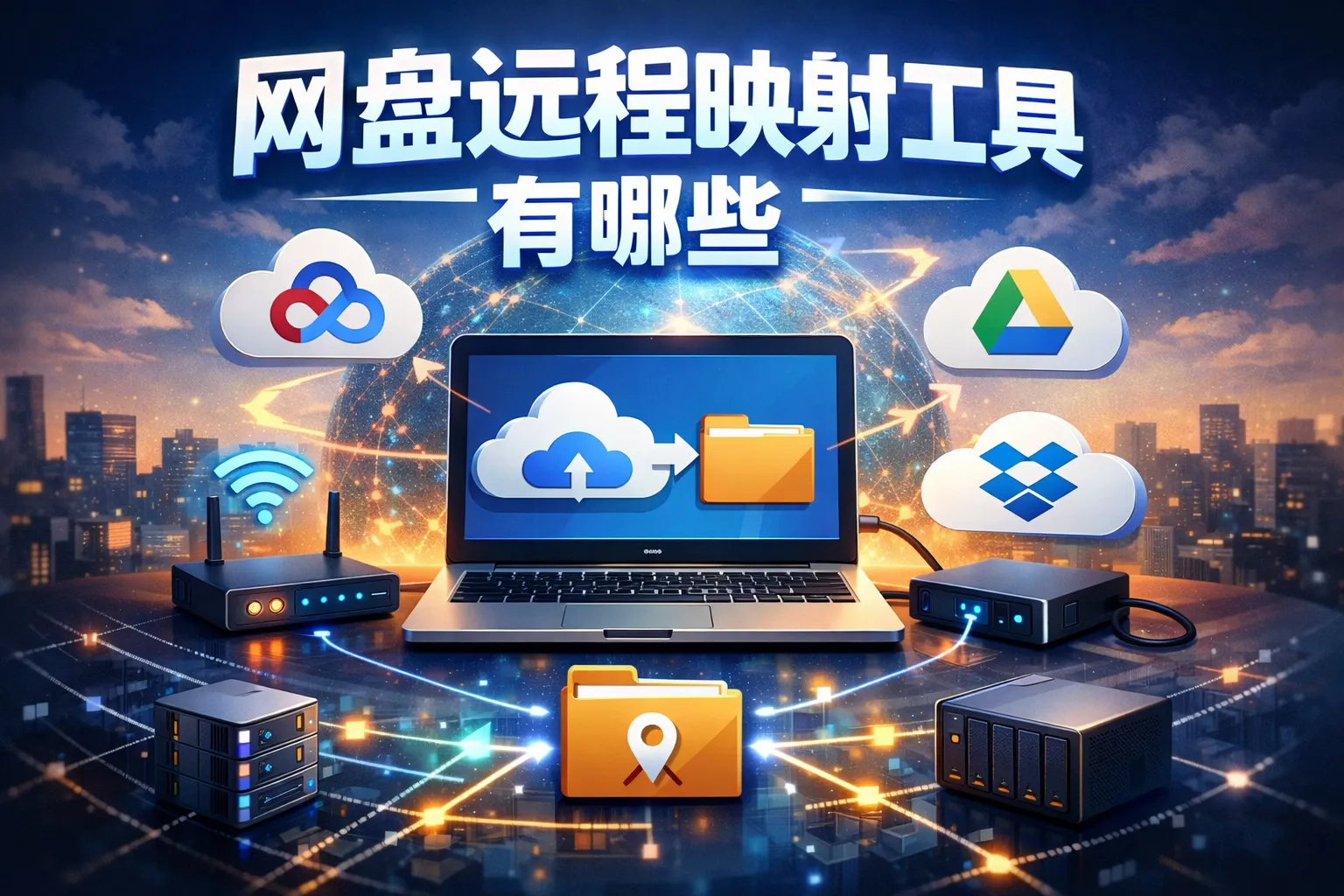 网盘远程映射工具有哪些