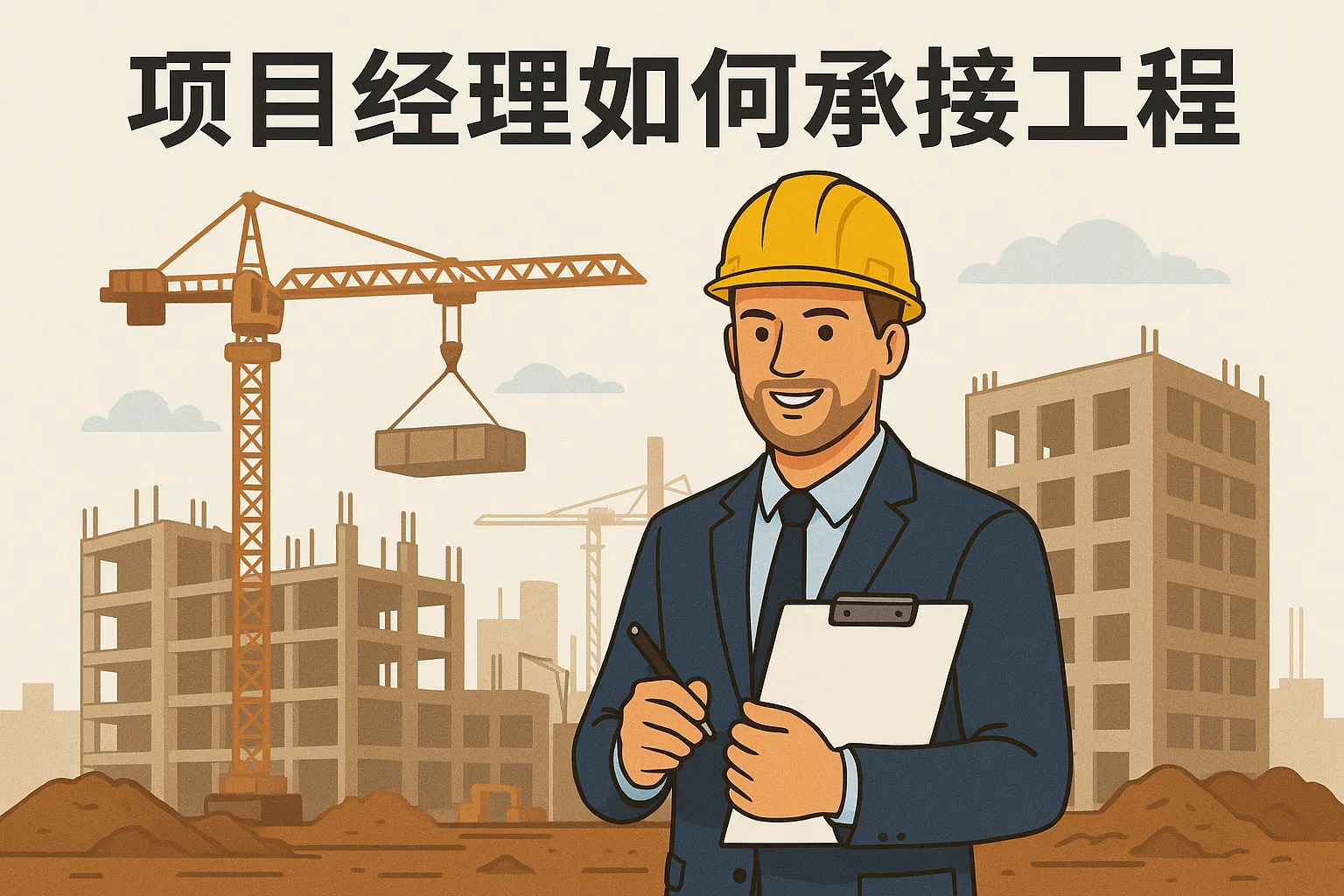 项目经理如何承接工程