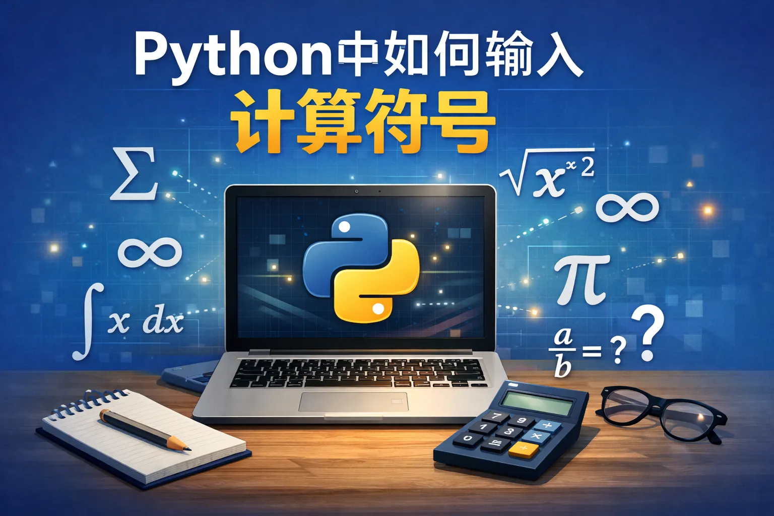 python中如何输入计算符号
