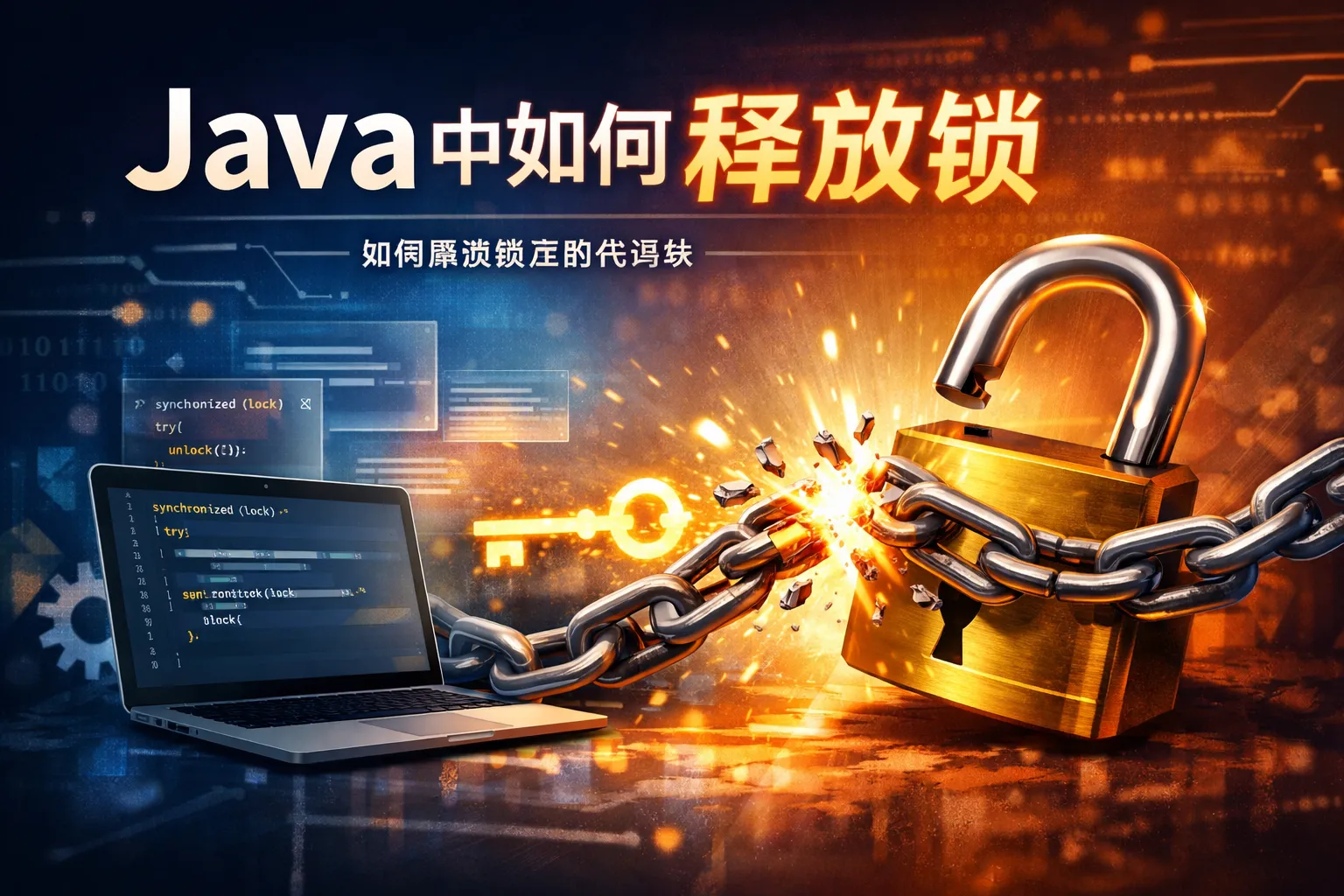 java中如何释放锁