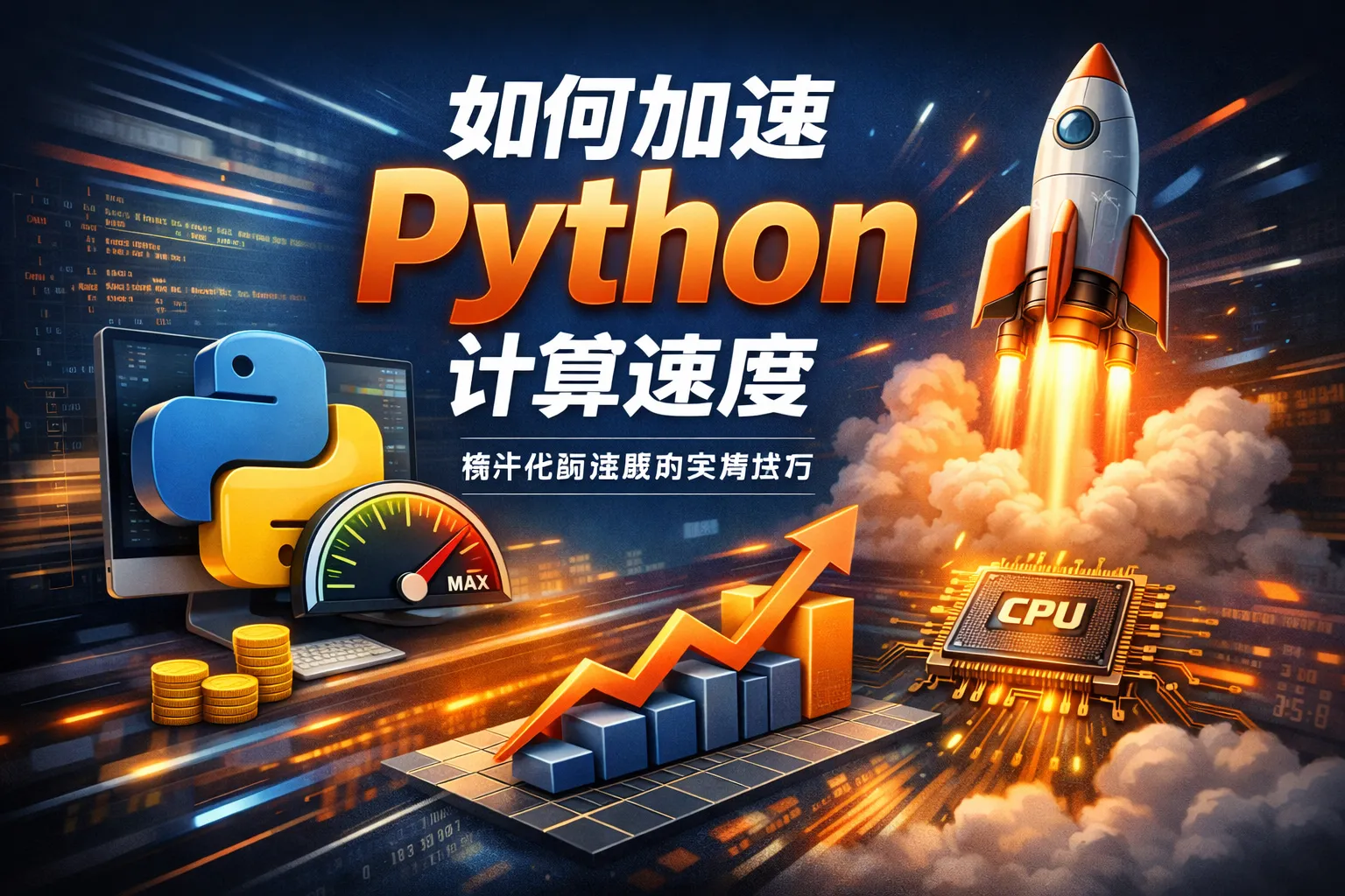 如何加速python计算速度