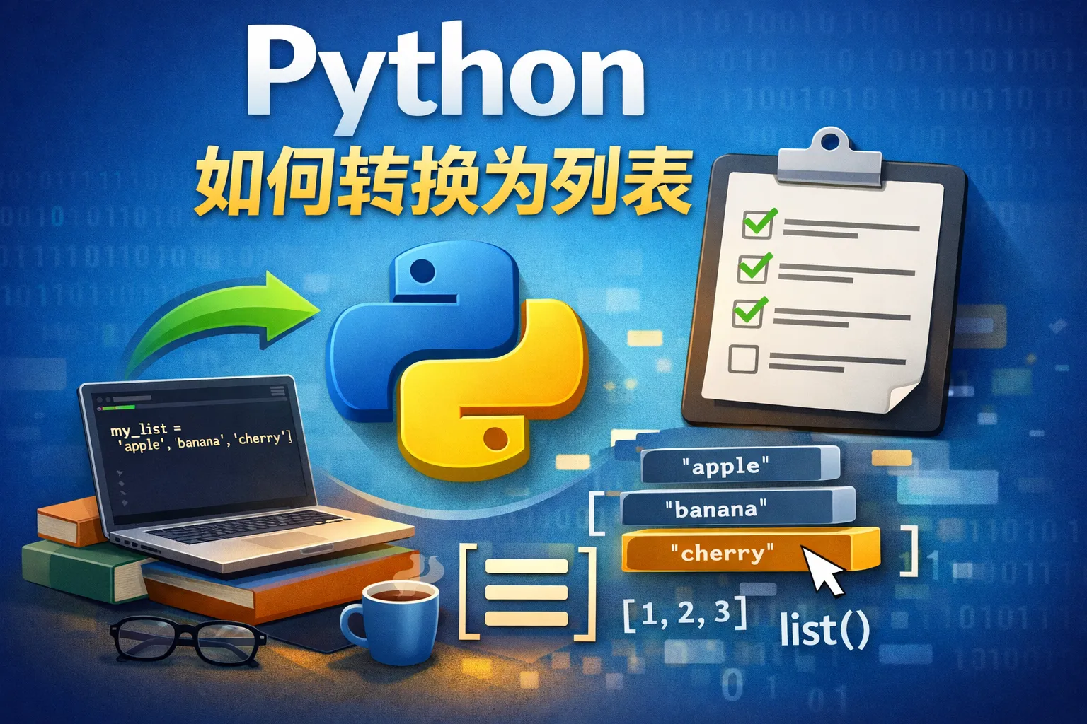 python如何转换为列表