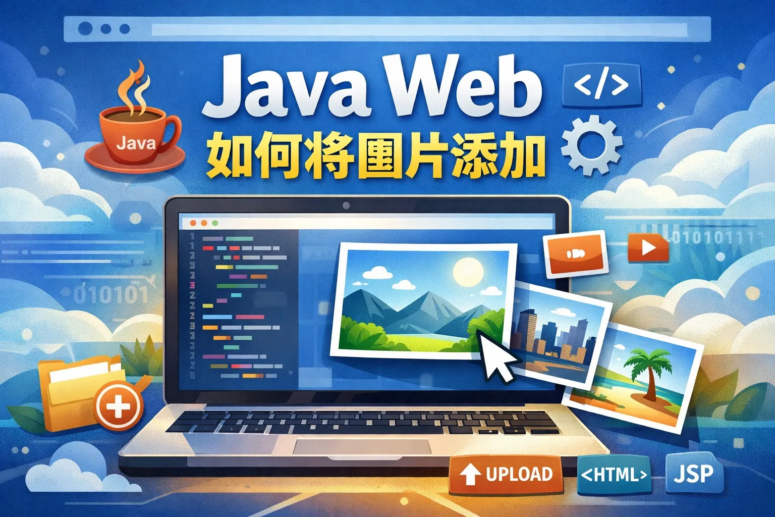 java web如何将图片添加