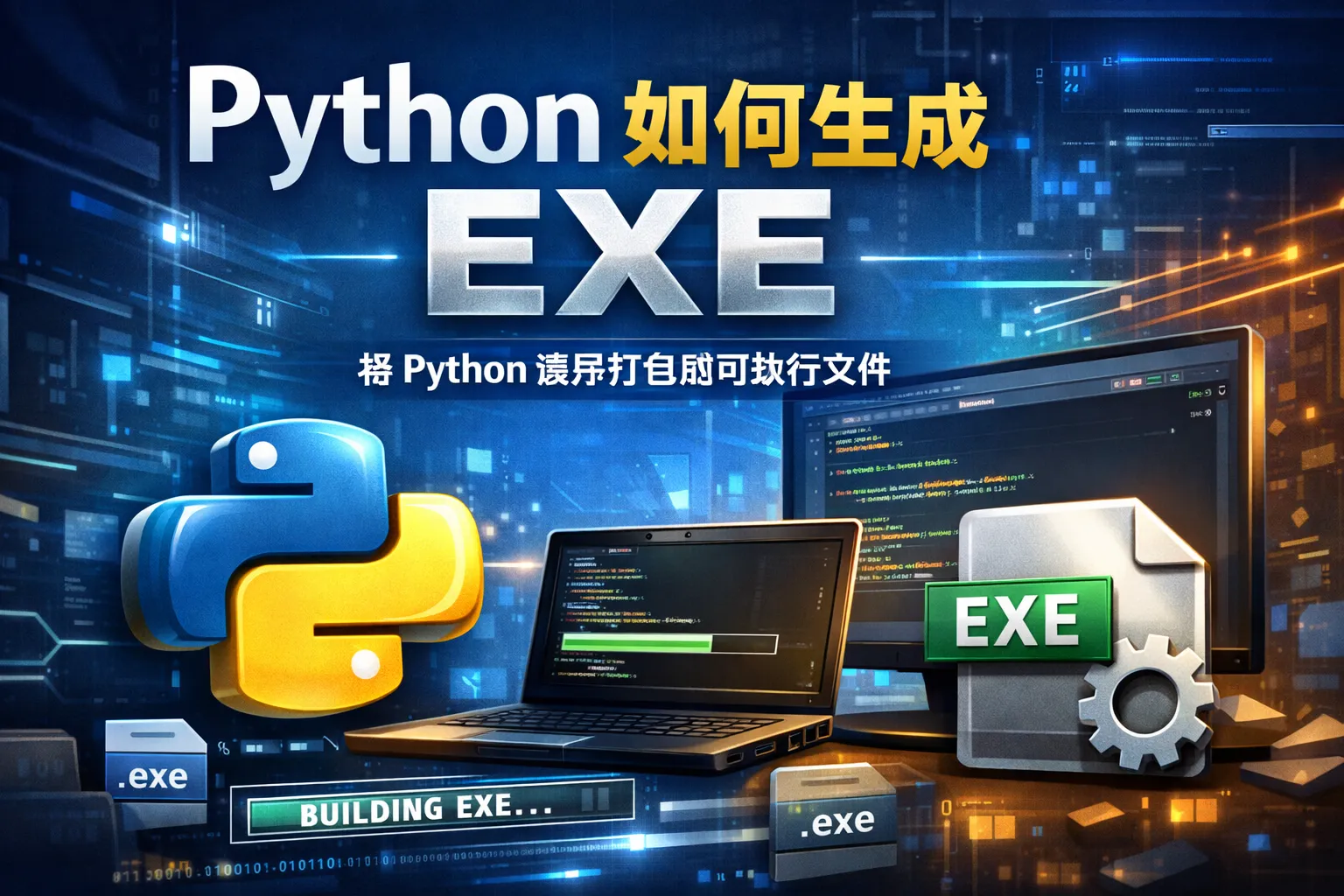 python 如何生成exe
