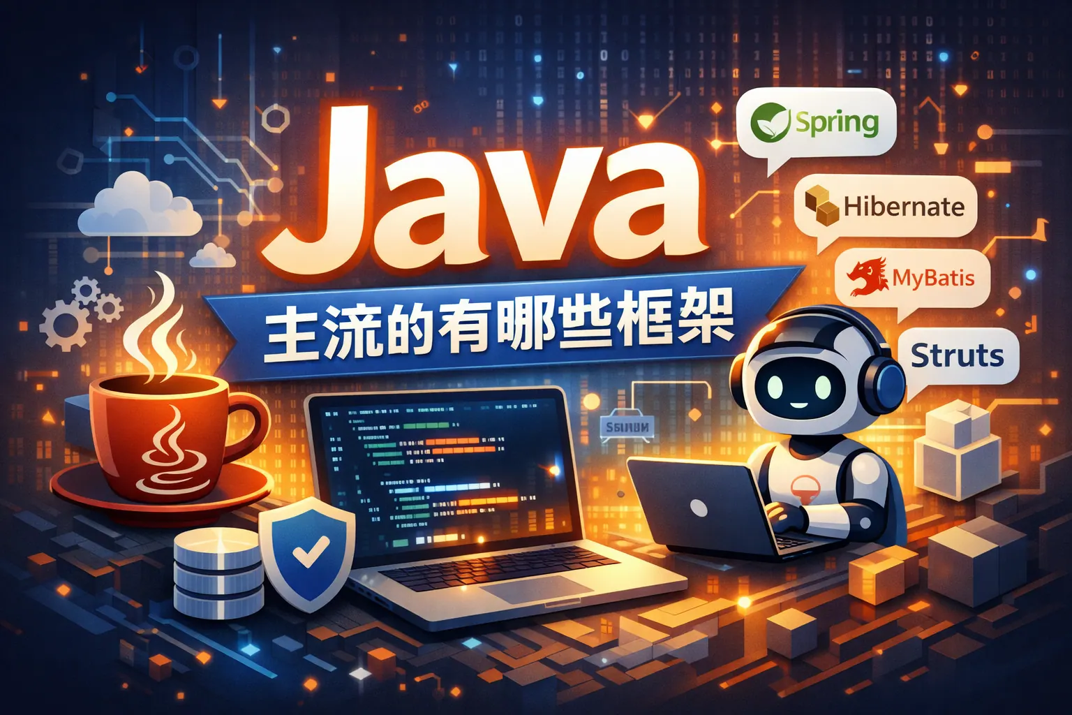 java 主流的有哪些框架