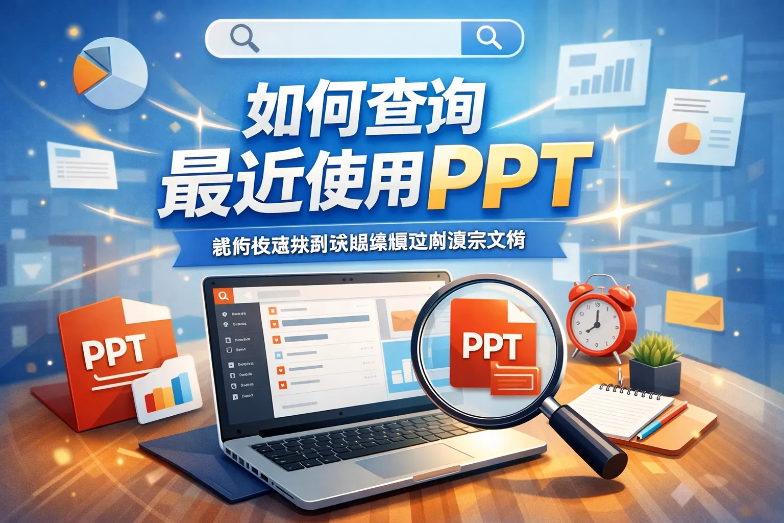 如何查询最近使用ppt