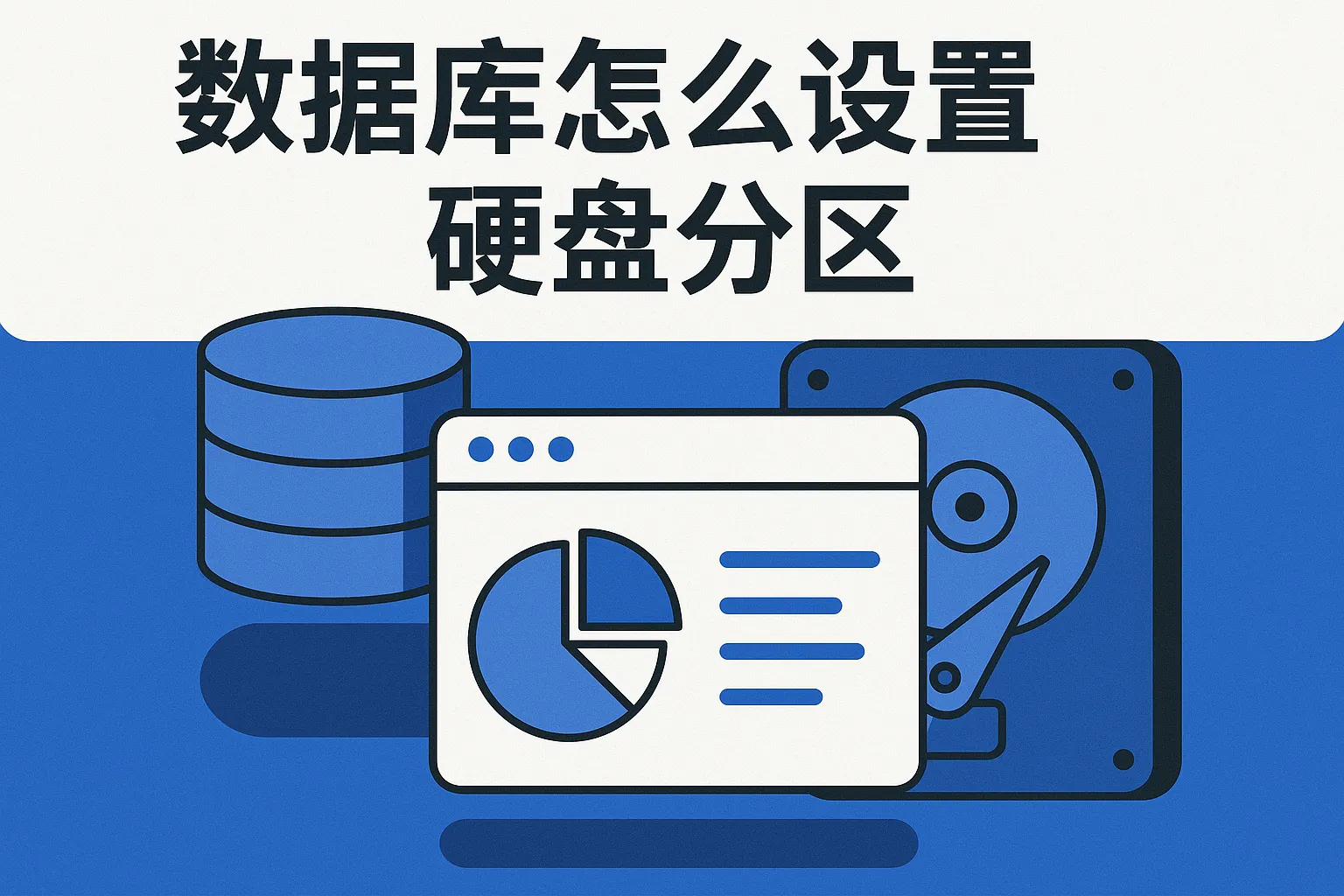 数据库怎么设置硬盘分区