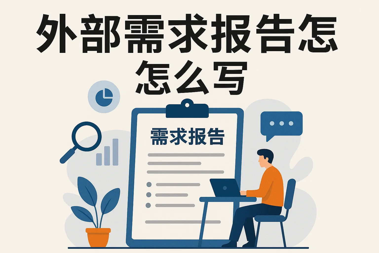 外部需求报告怎么写的