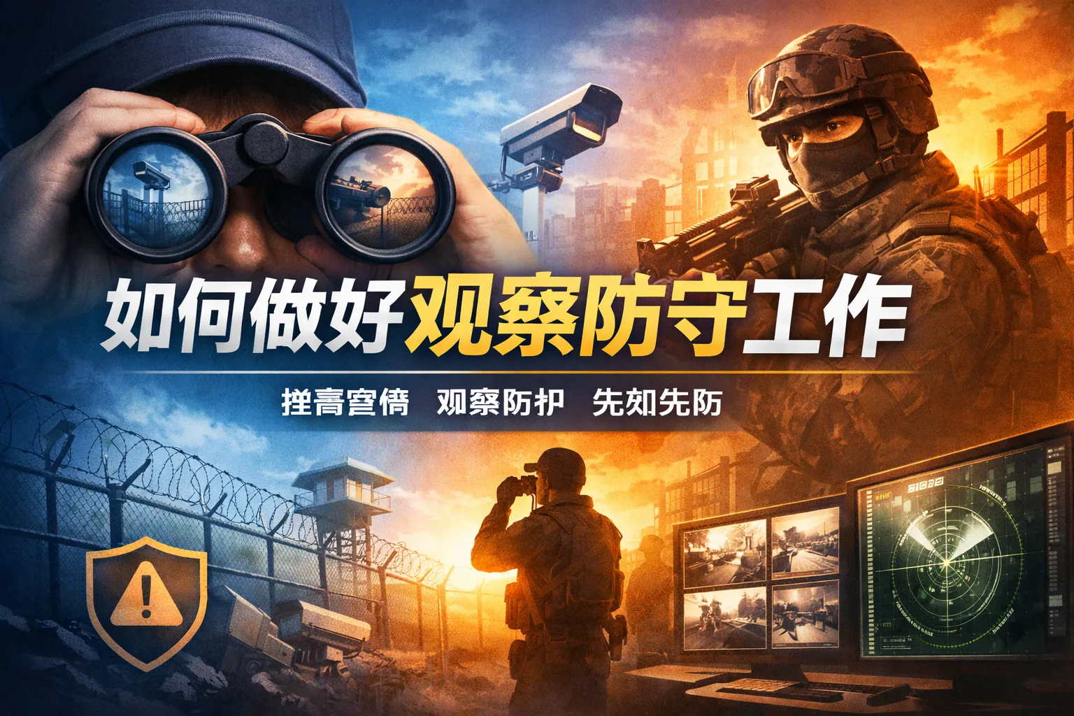 如何做好观察防守工作