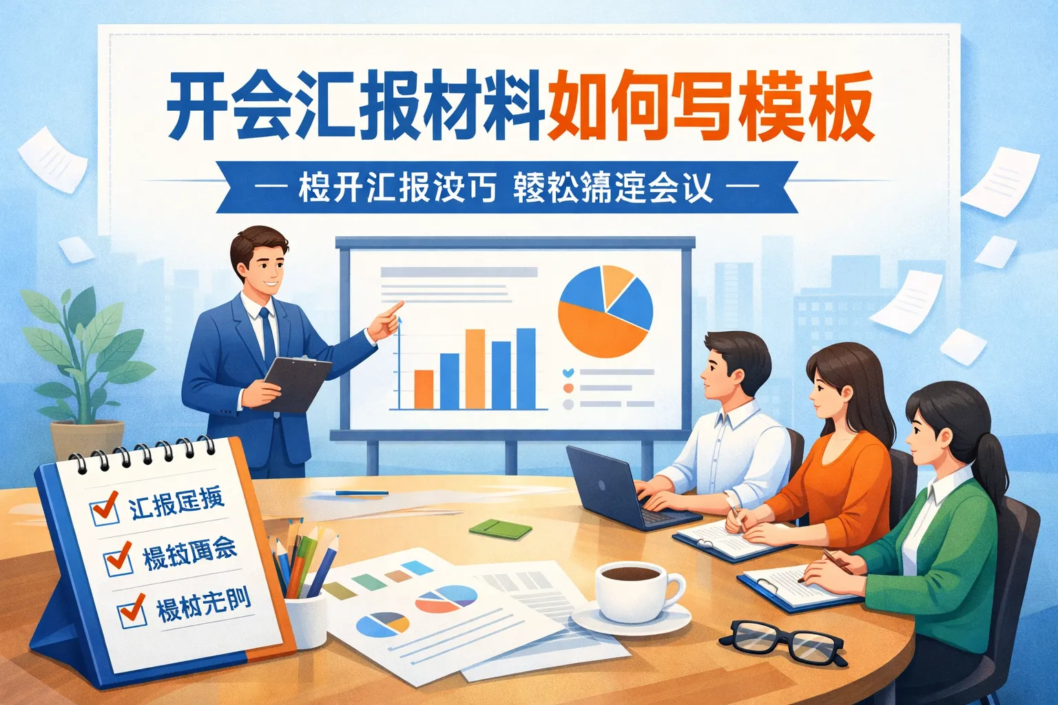 开会汇报材料如何写模板