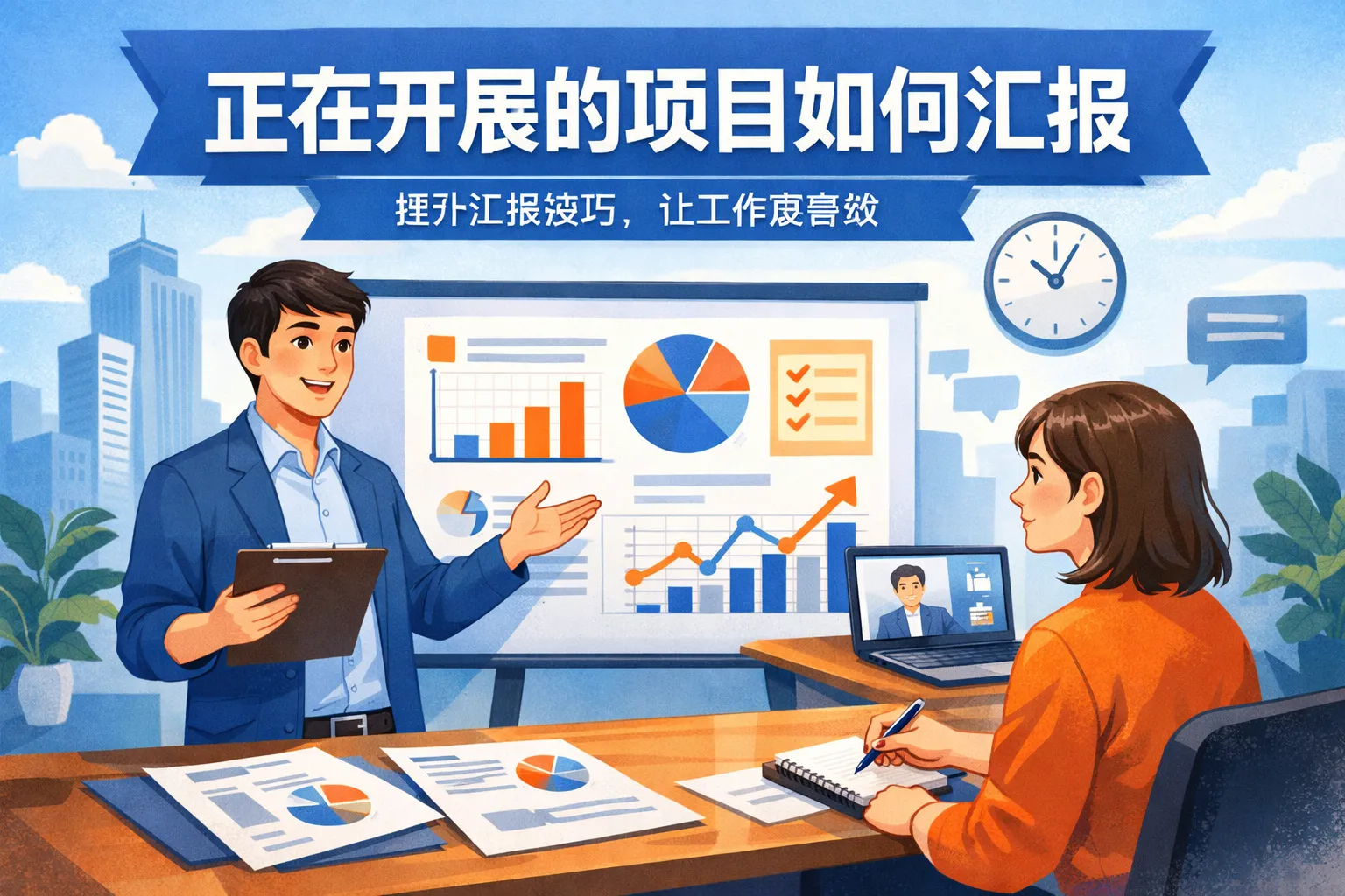 正在开展的项目如何汇报