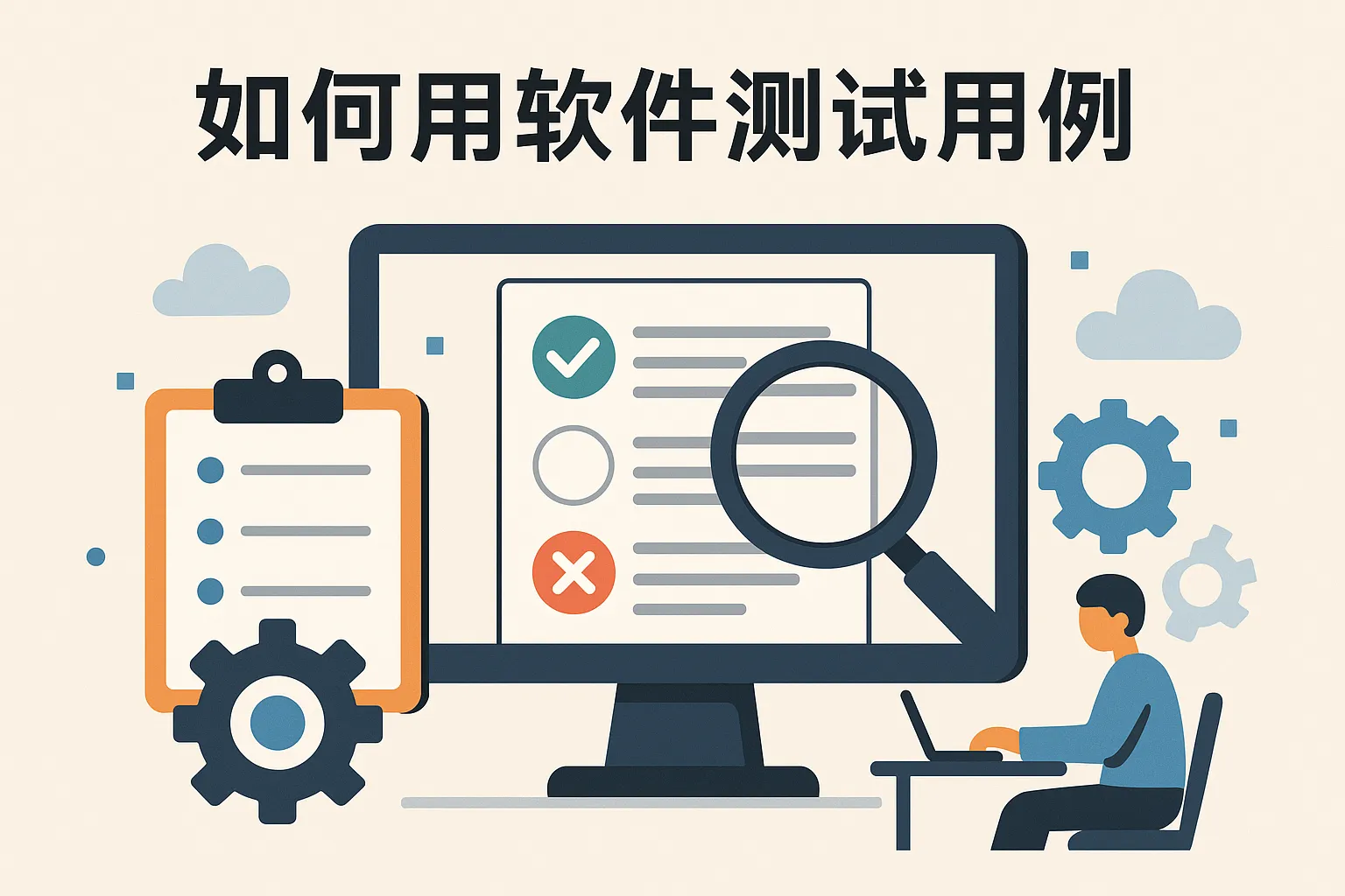 如何用软件测试用例