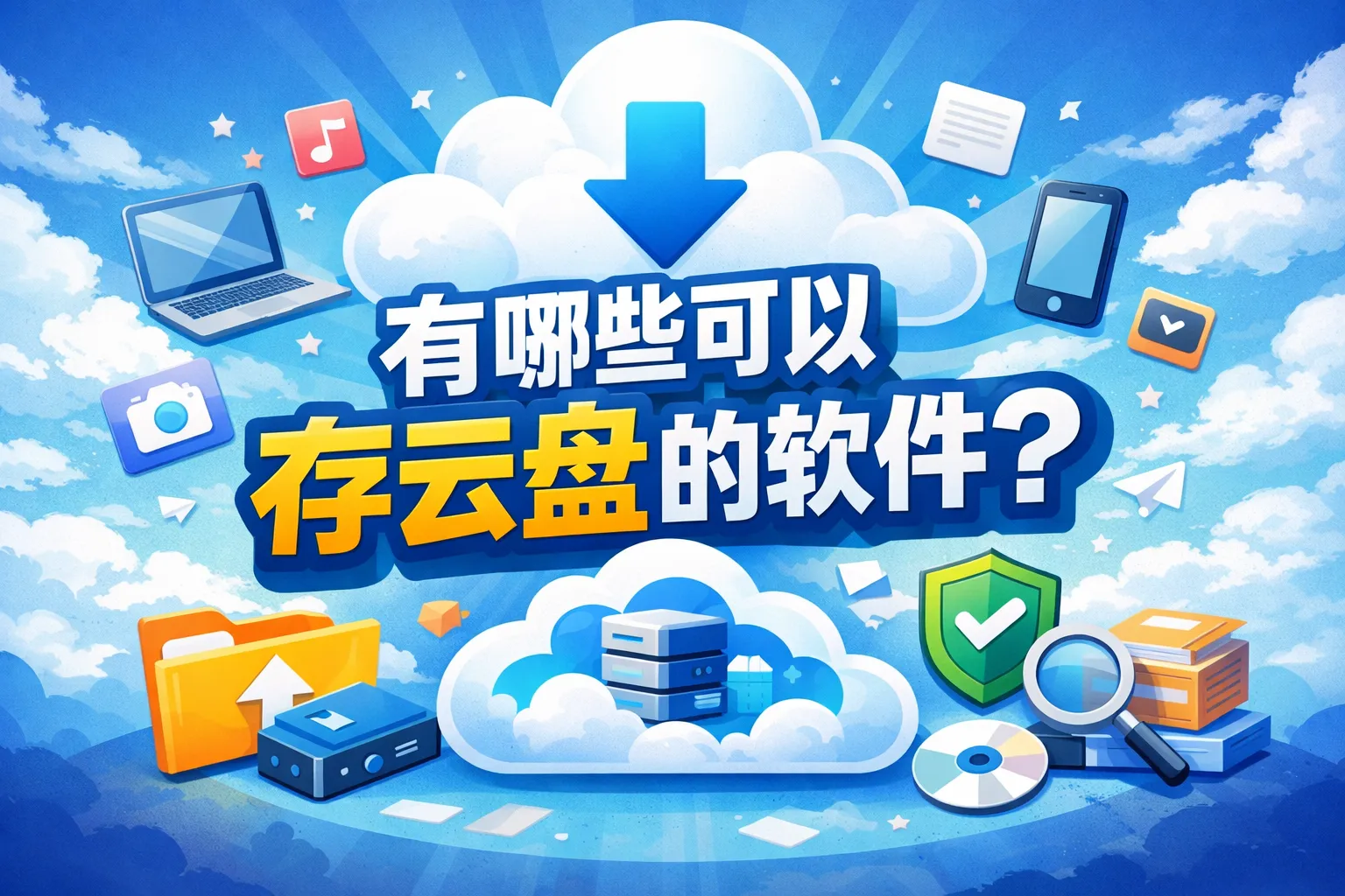 有哪些可以存云盘的软件