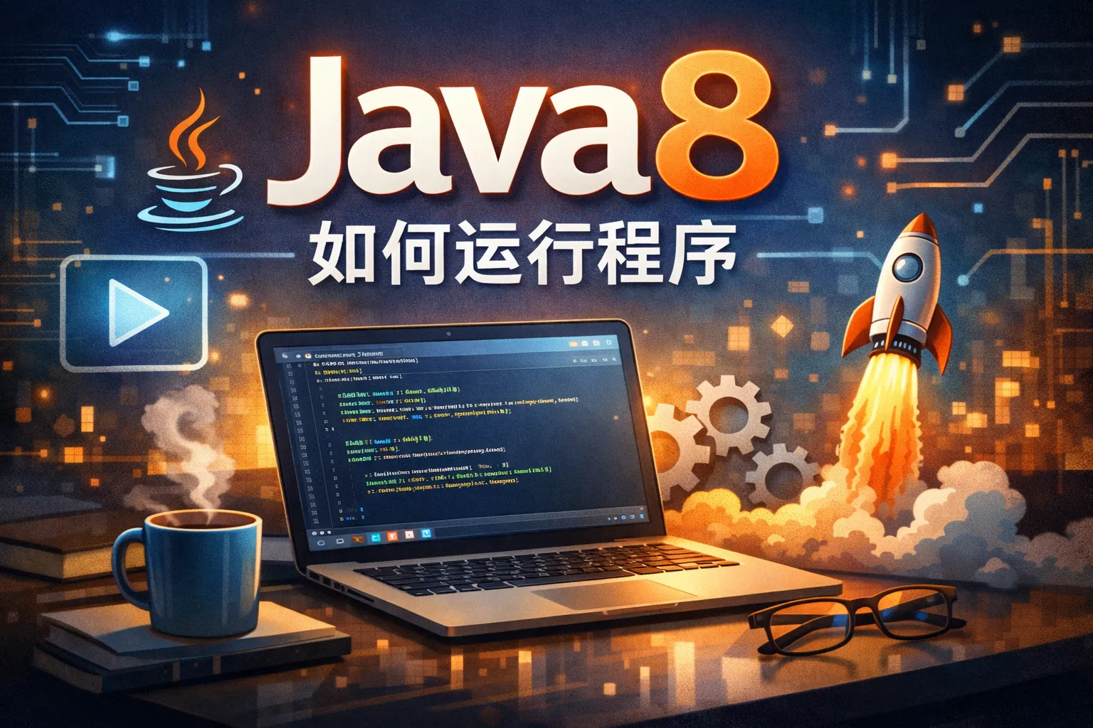 java8如何运行程序