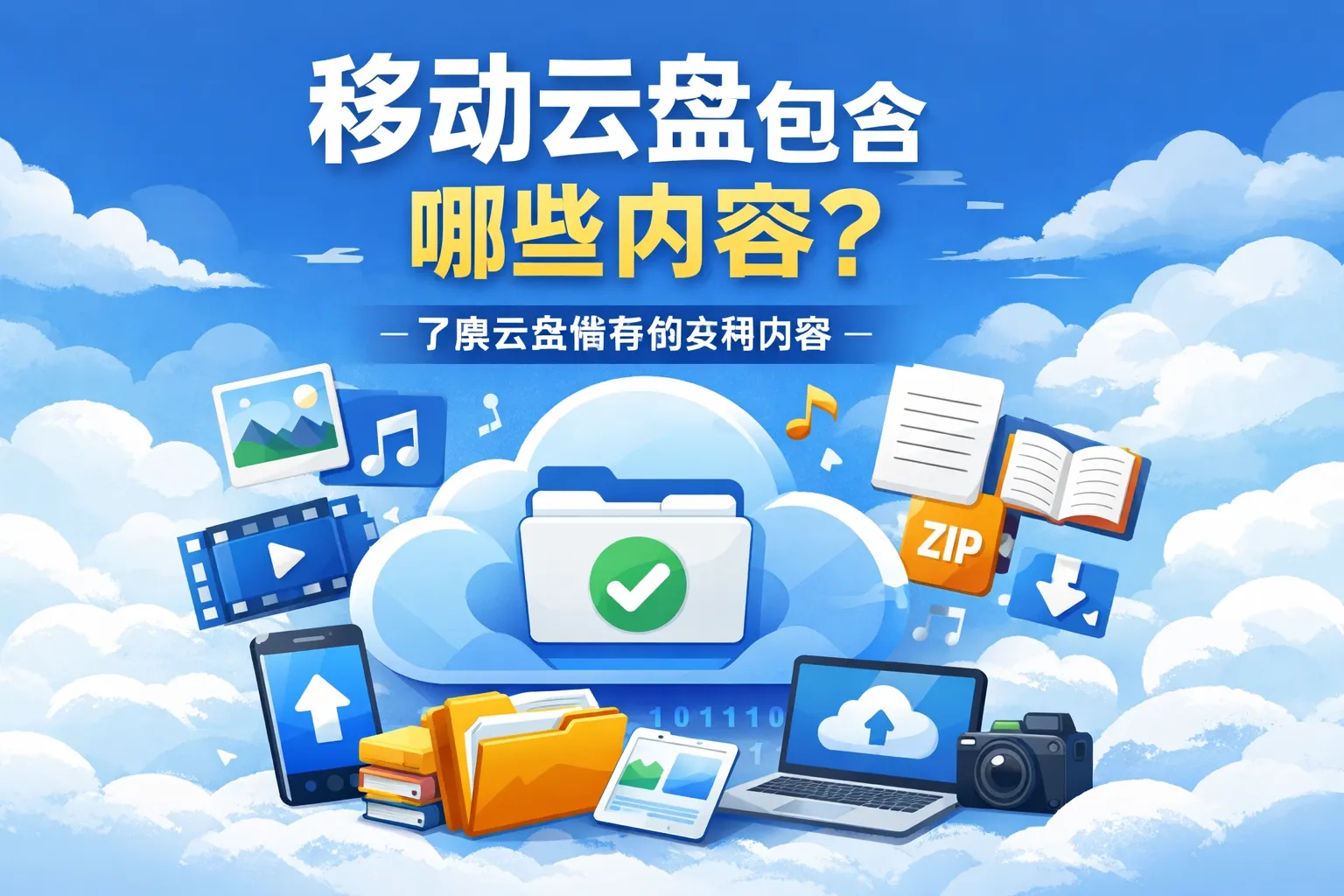 移动云盘包含哪些内容