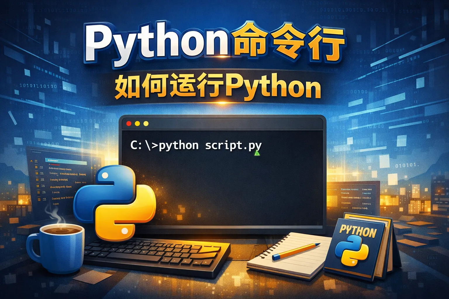python命令行如何运行python