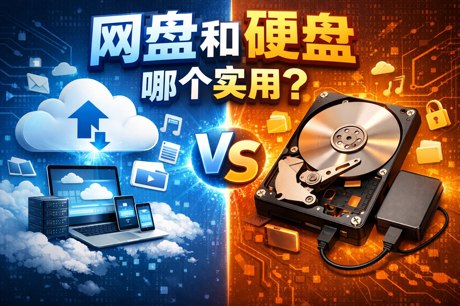 网盘和硬盘哪个实用