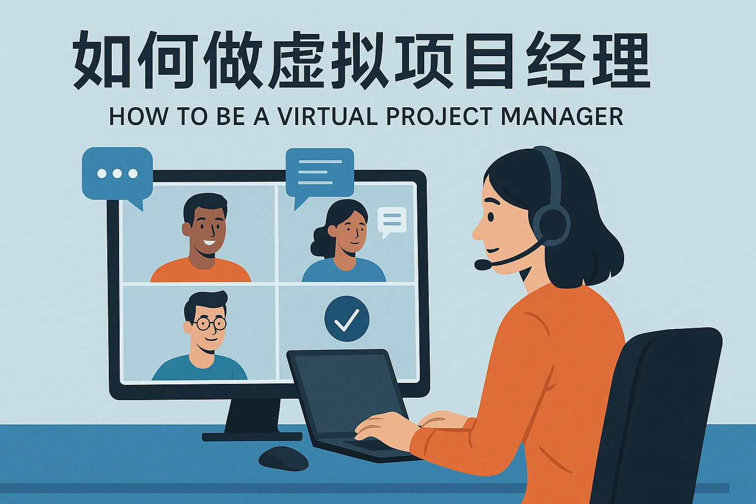 如何做虚拟项目经理