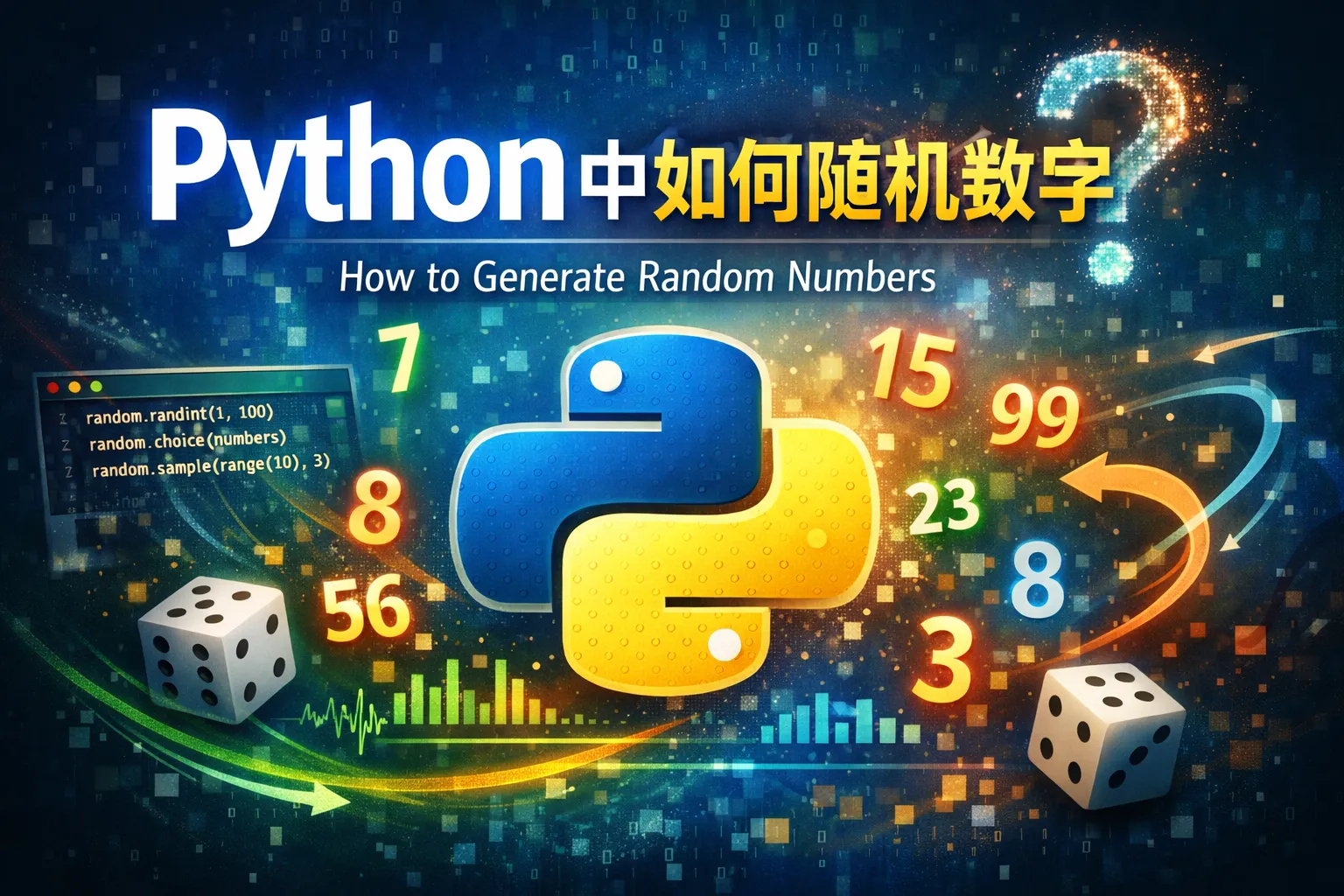 python中如何随机数字
