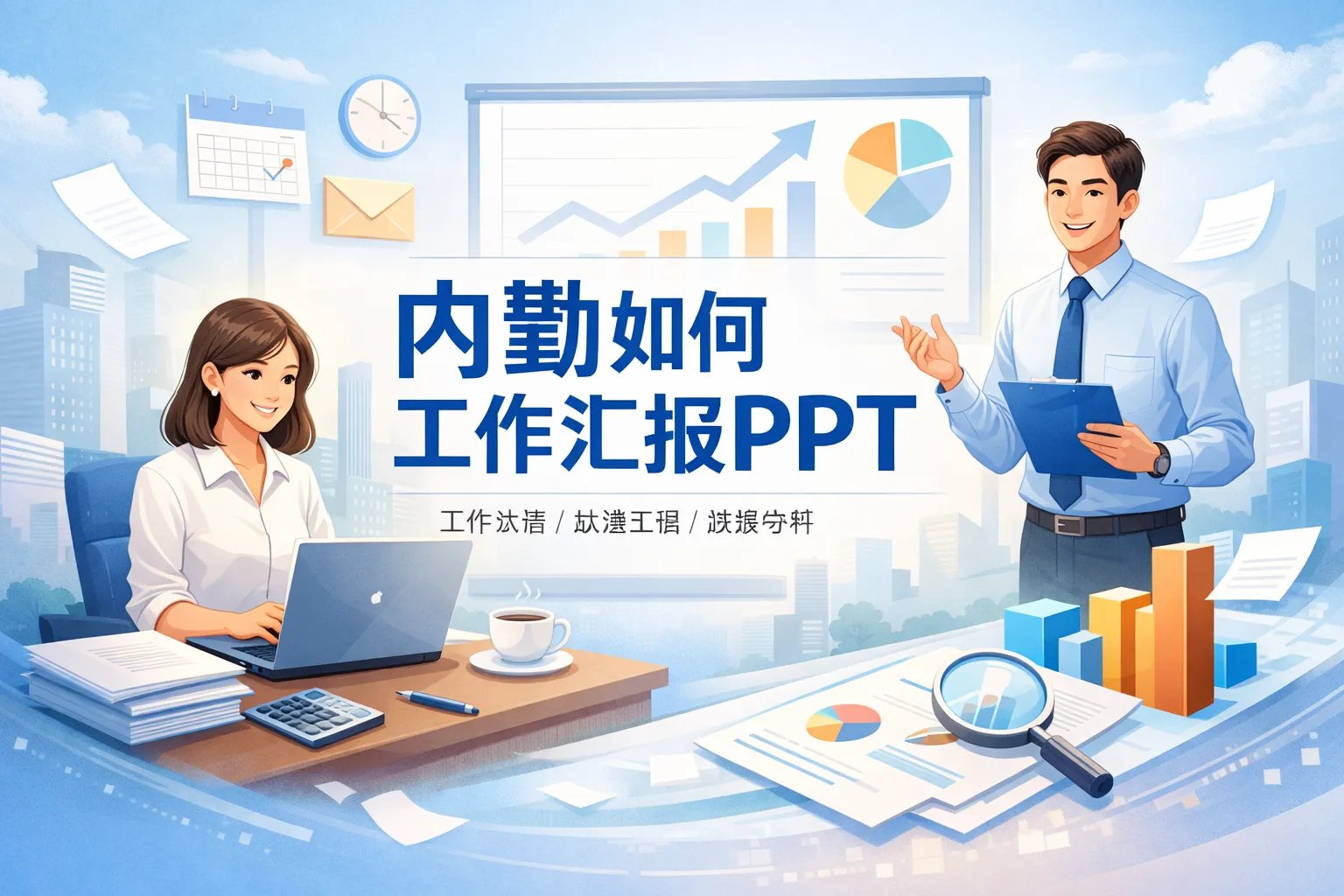 内勤如何工作汇报ppt