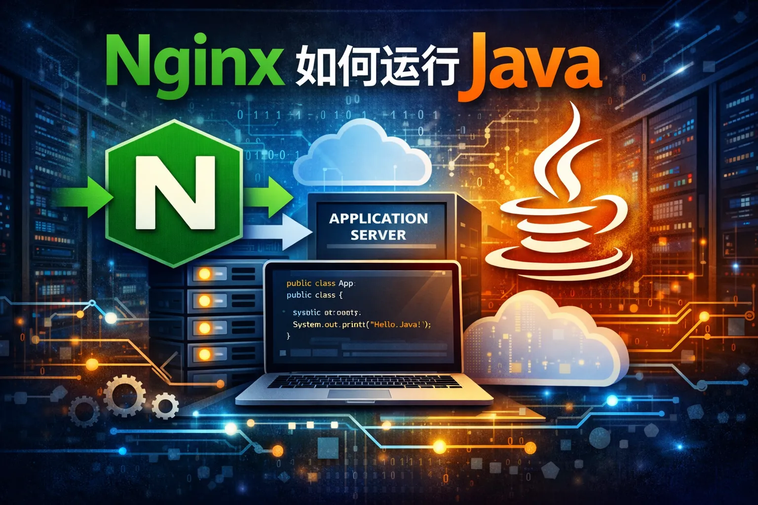 nginx如何运行java