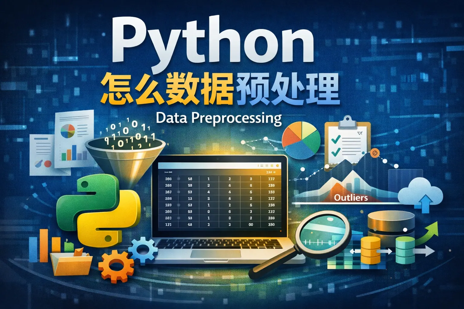 python怎么数据预处理