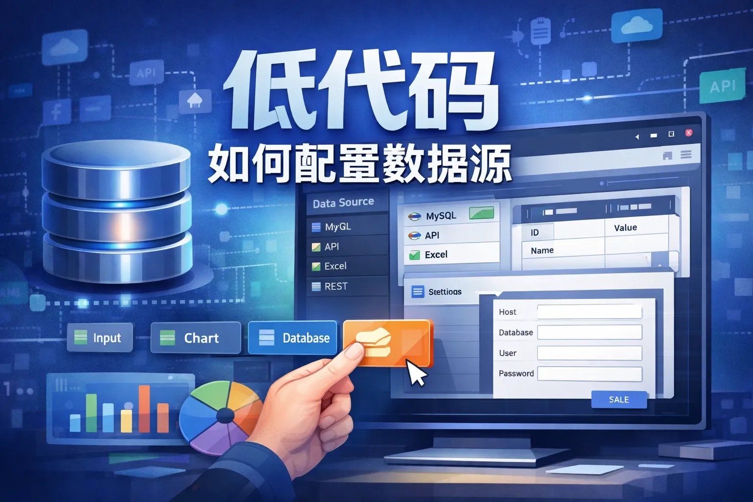低代码如何配置数据源