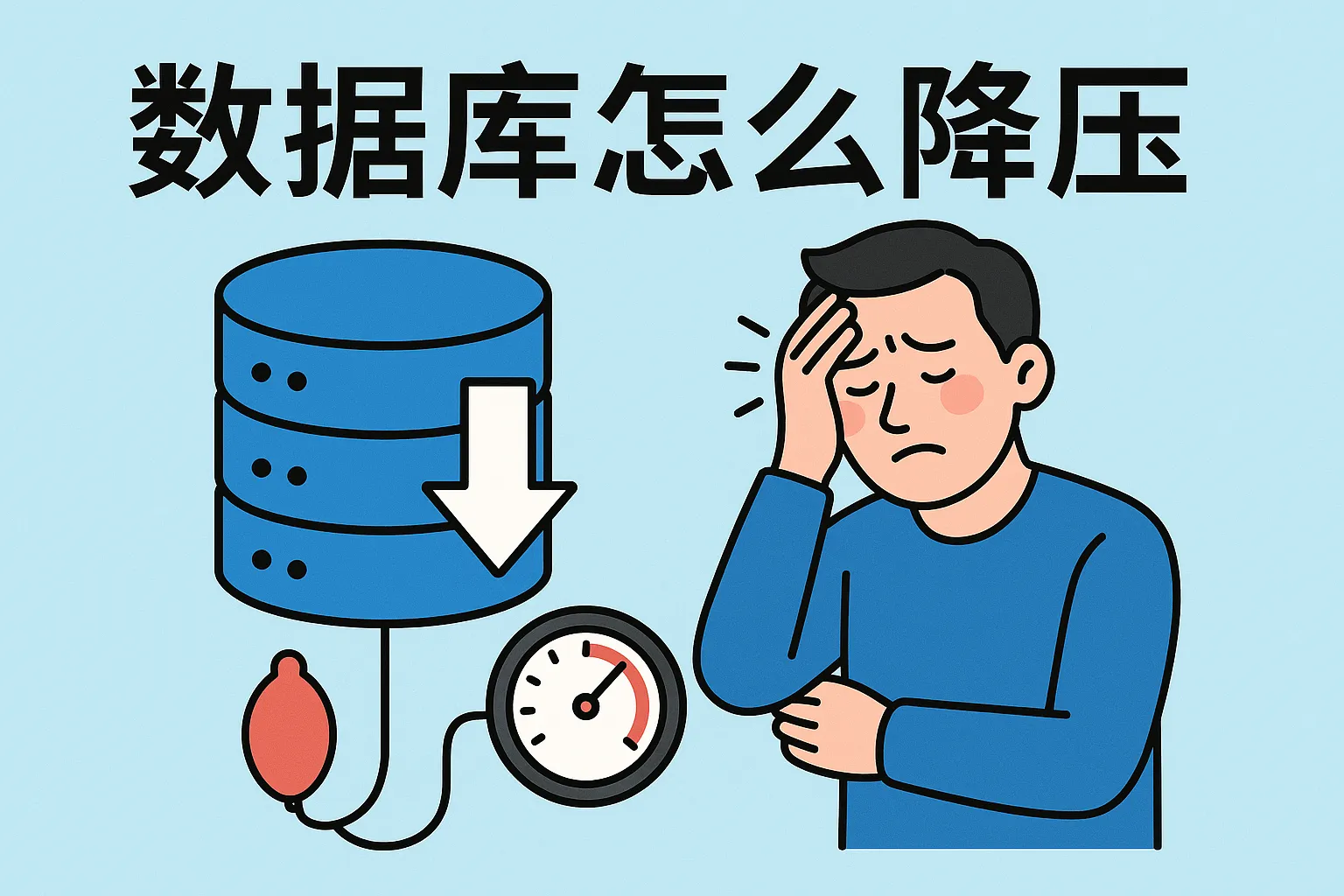 数据库怎么降压