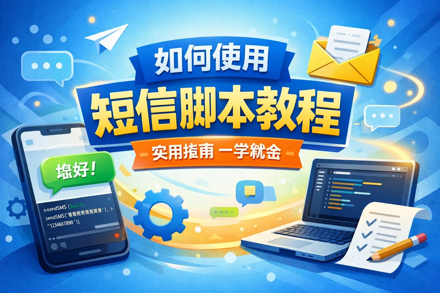 如何使用短信脚本教程