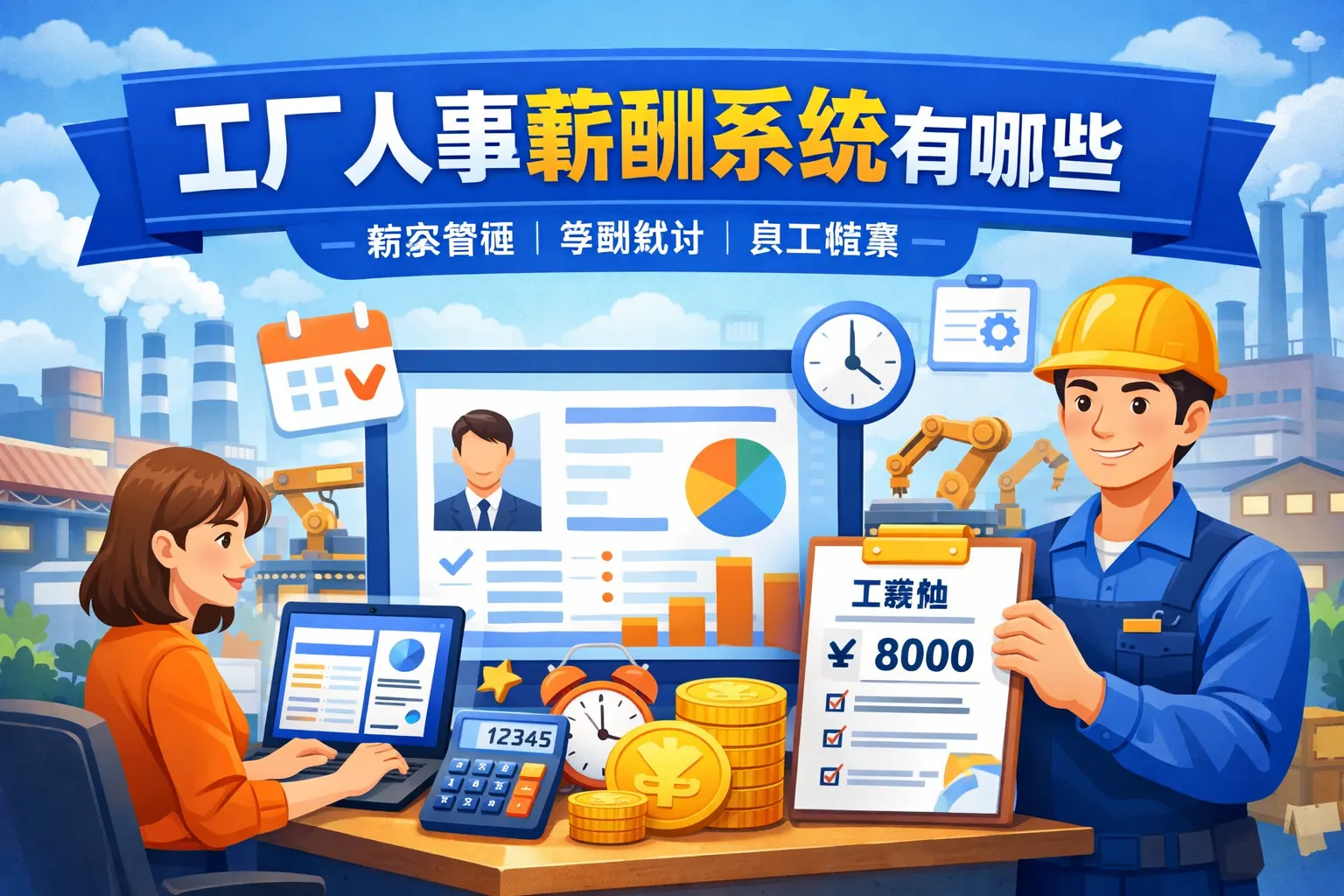 工厂人事薪酬系统有哪些