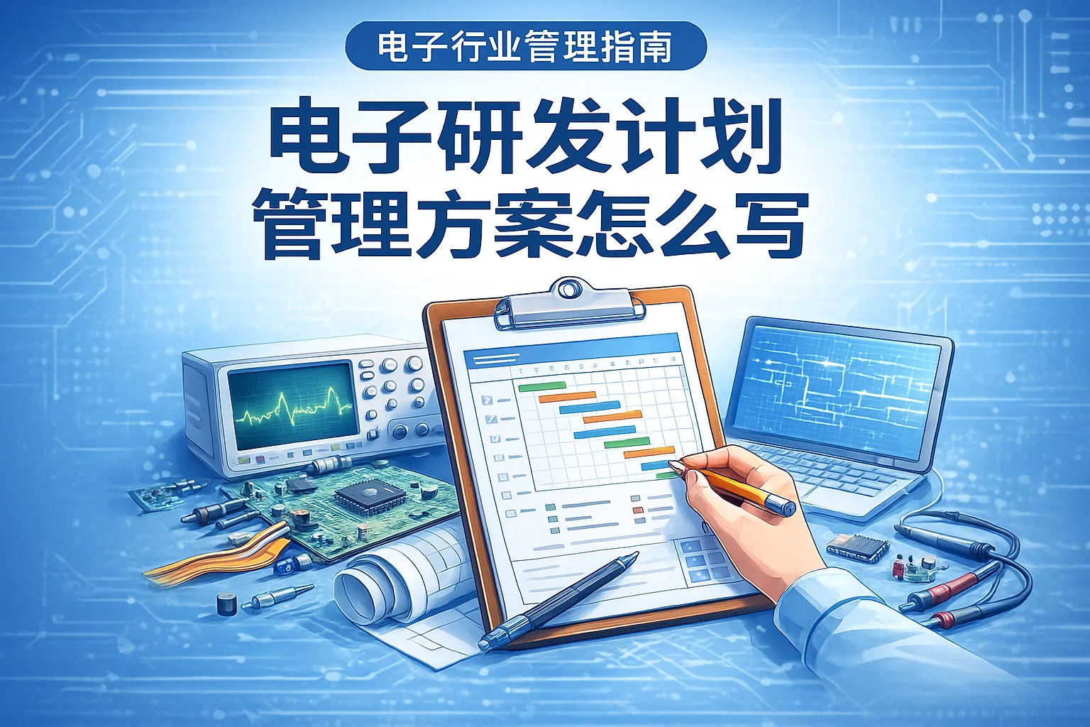 电子研发计划管理方案怎么写