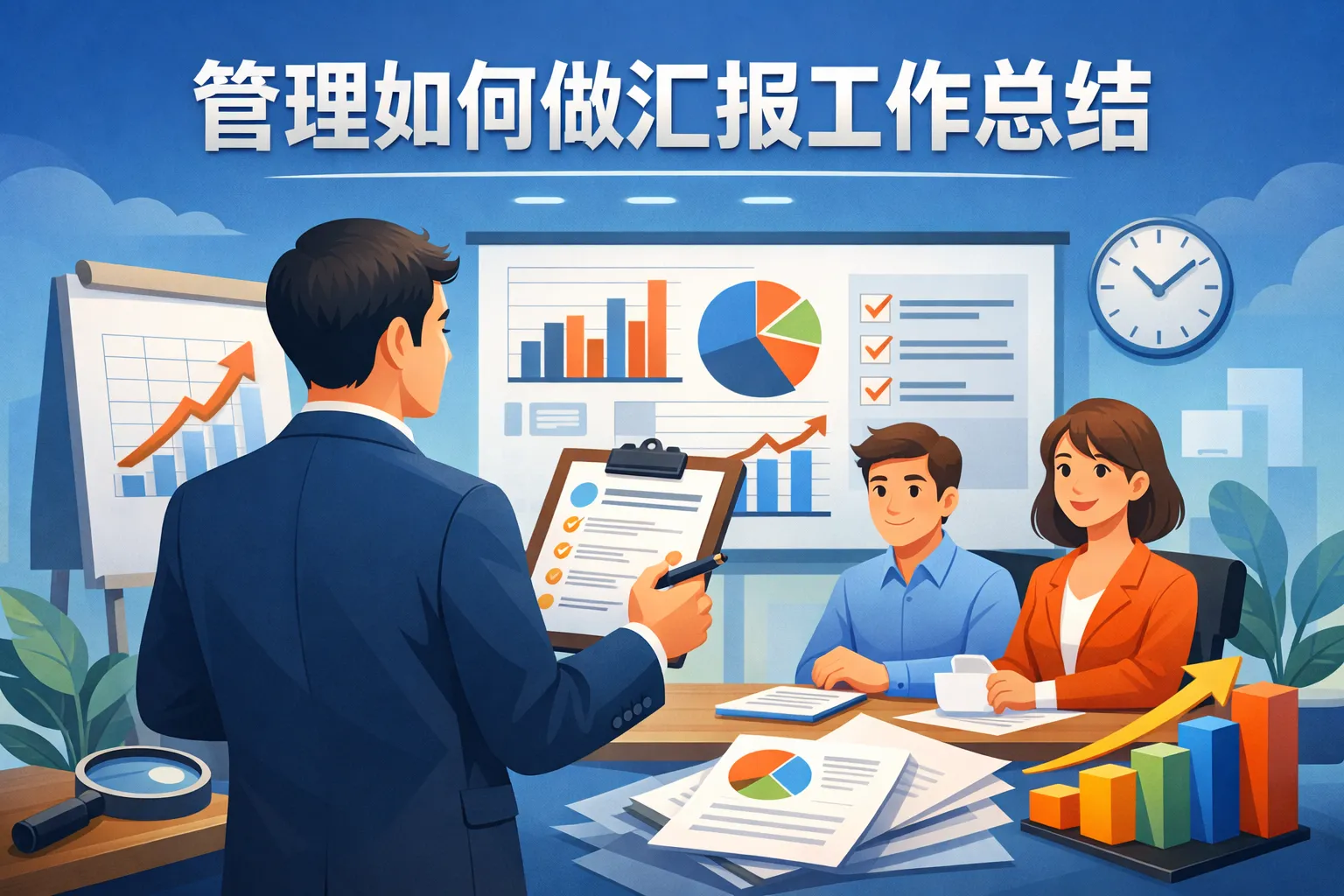 管理如何做汇报工作总结