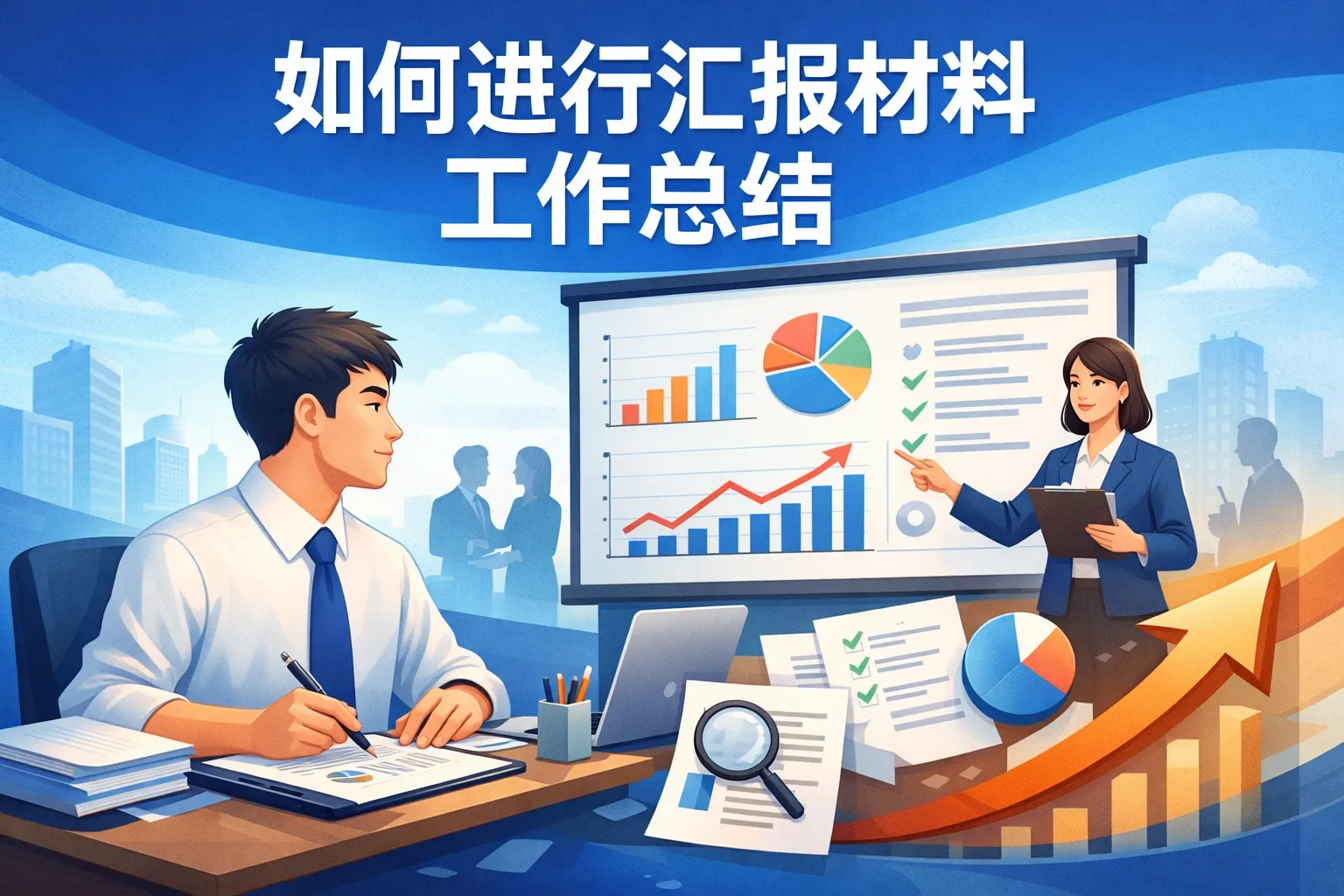 如何进行汇报材料工作总结