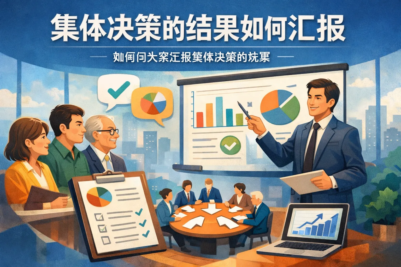 集体决策的结果如何汇报