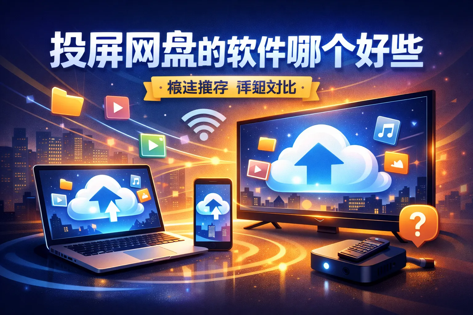 投屏网盘的软件哪个好些