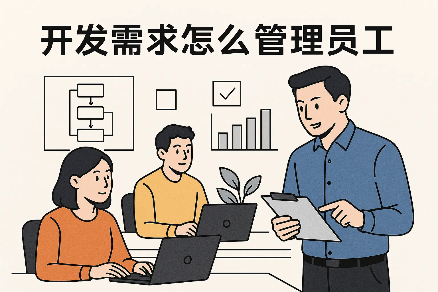 开发需求怎么管理员工