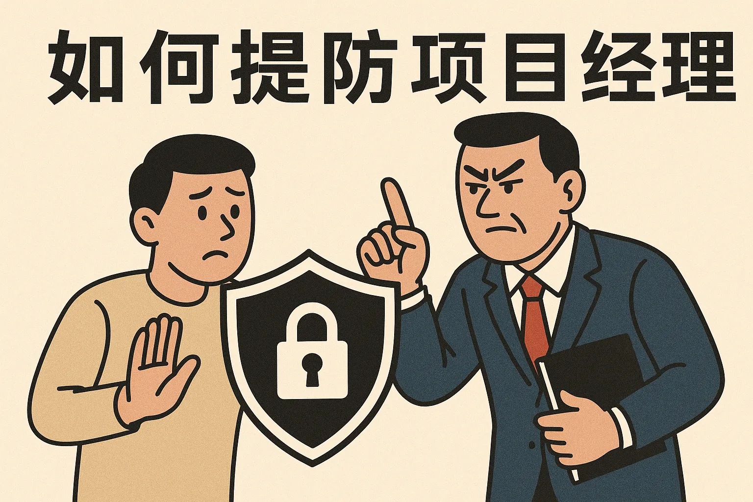 如何提防项目经理