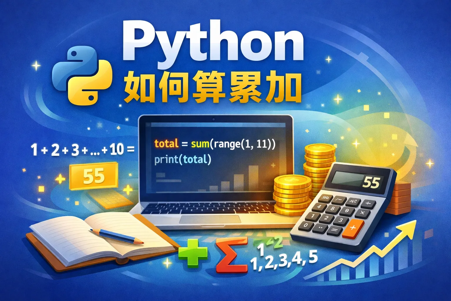 python如何算累加