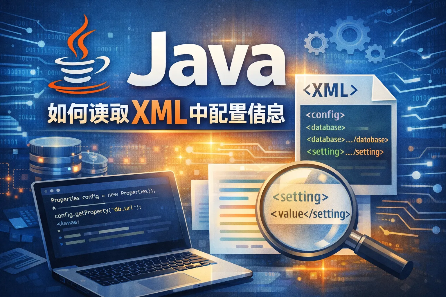 java如何读取xml中配置信息