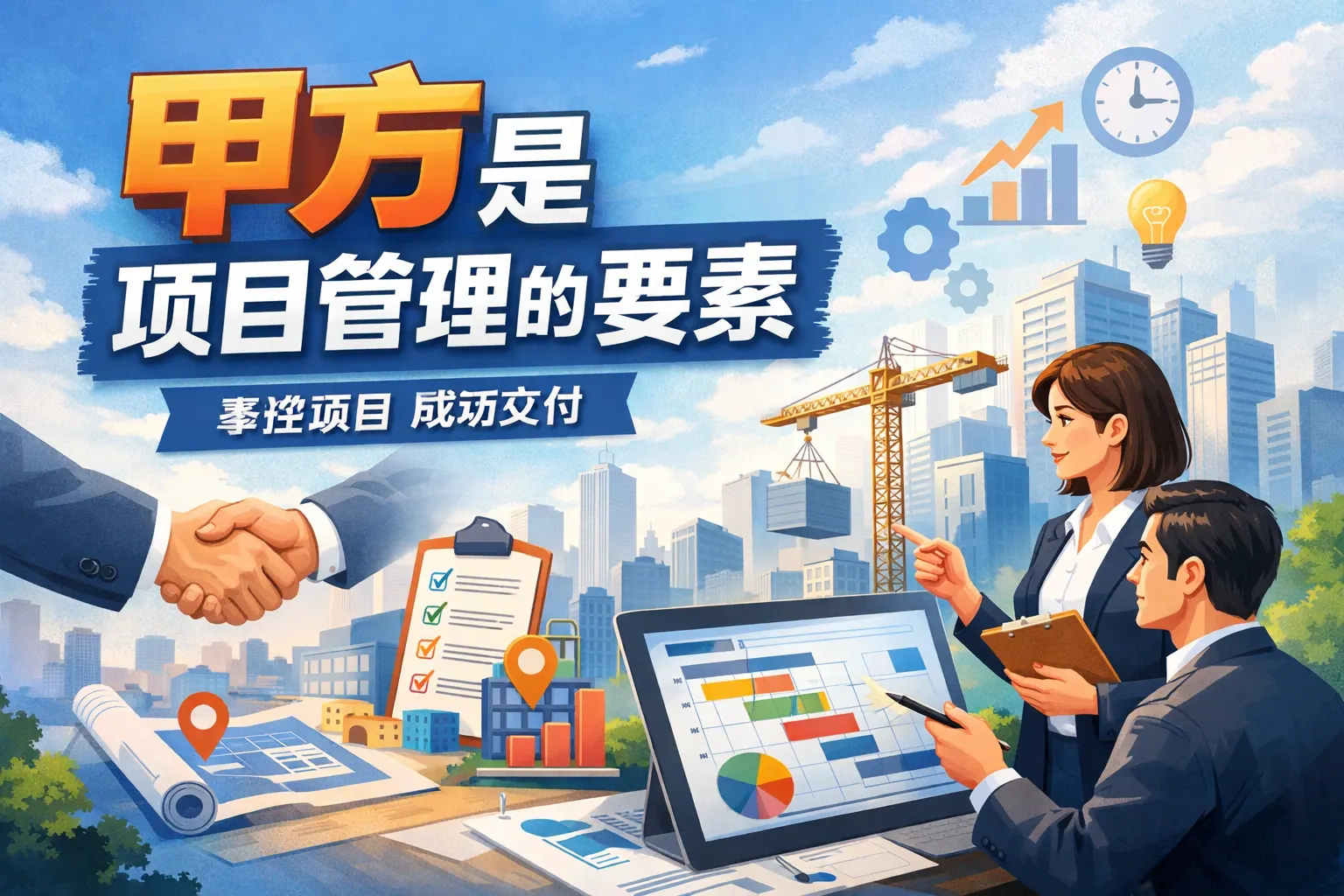 甲方是项目管理的要素