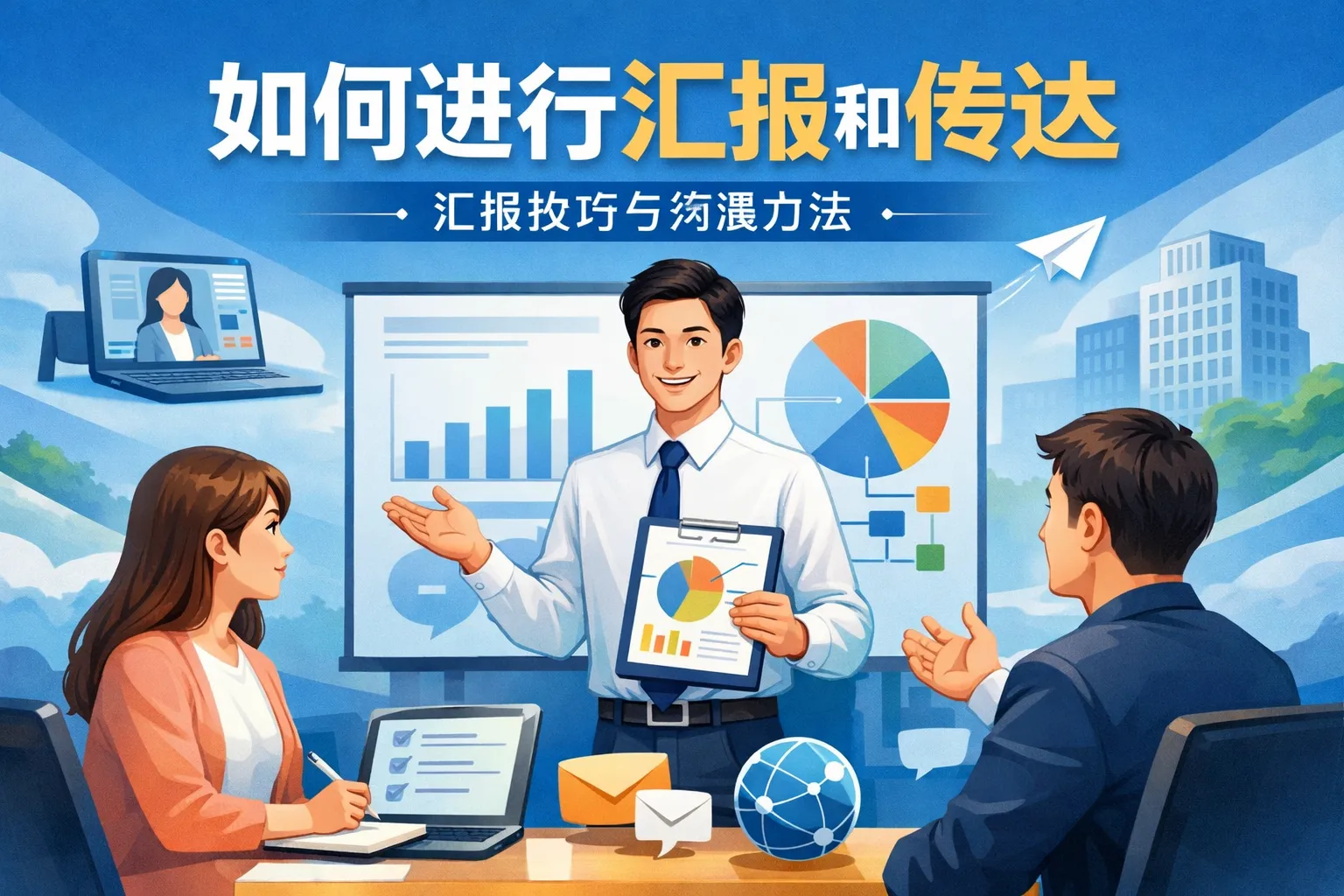 如何进行汇报和传达