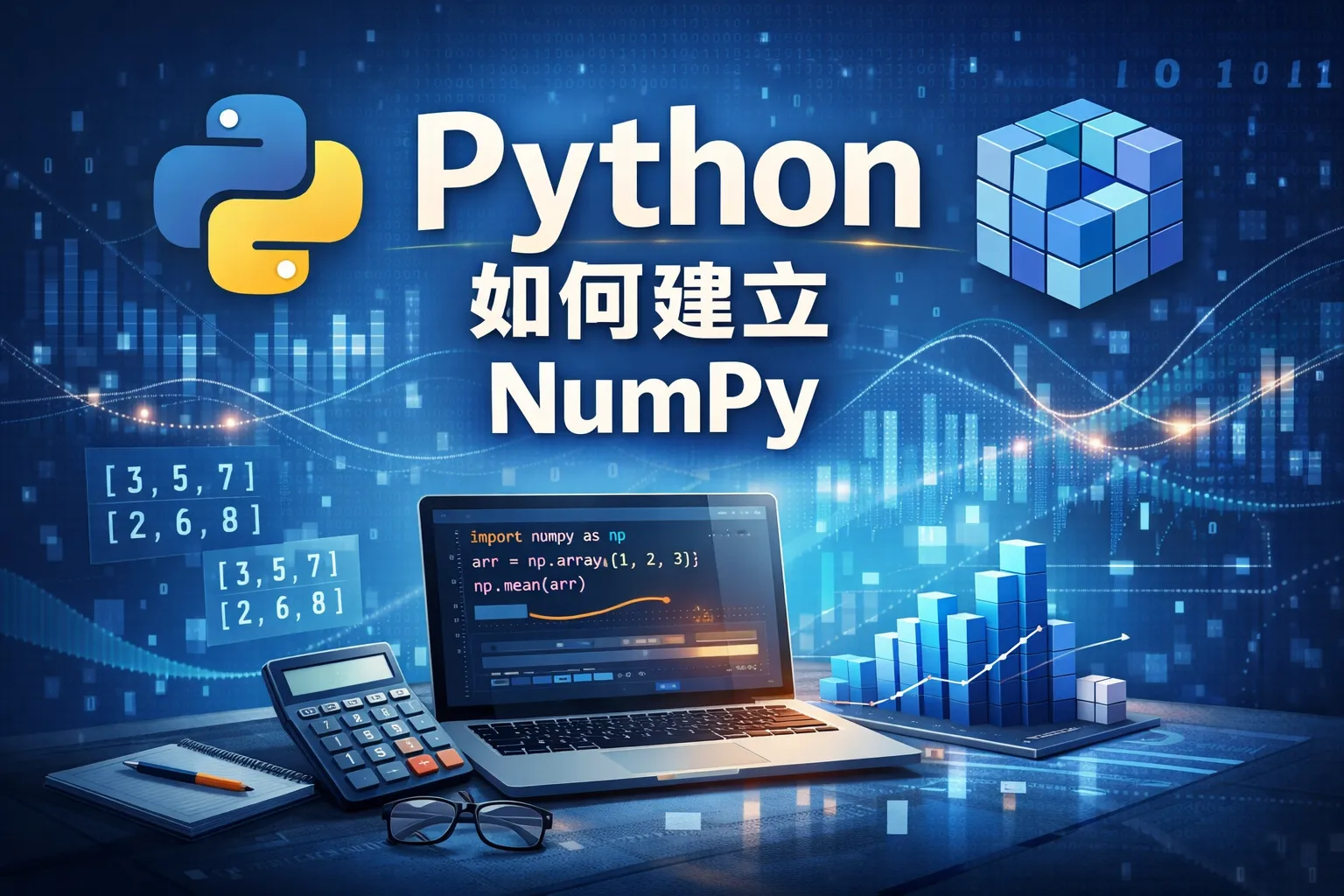 python如何建立numpy