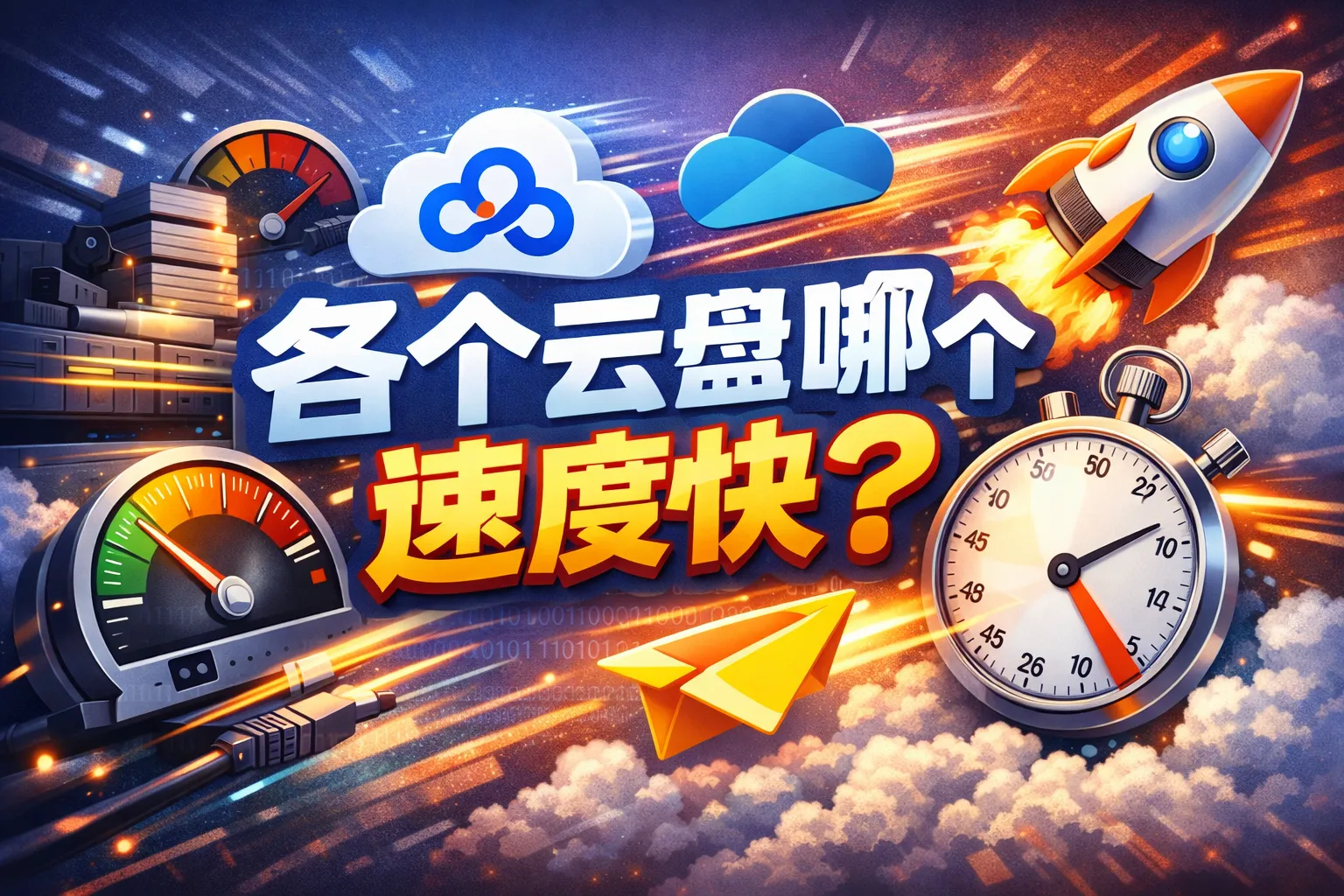 各个云盘哪个速度快