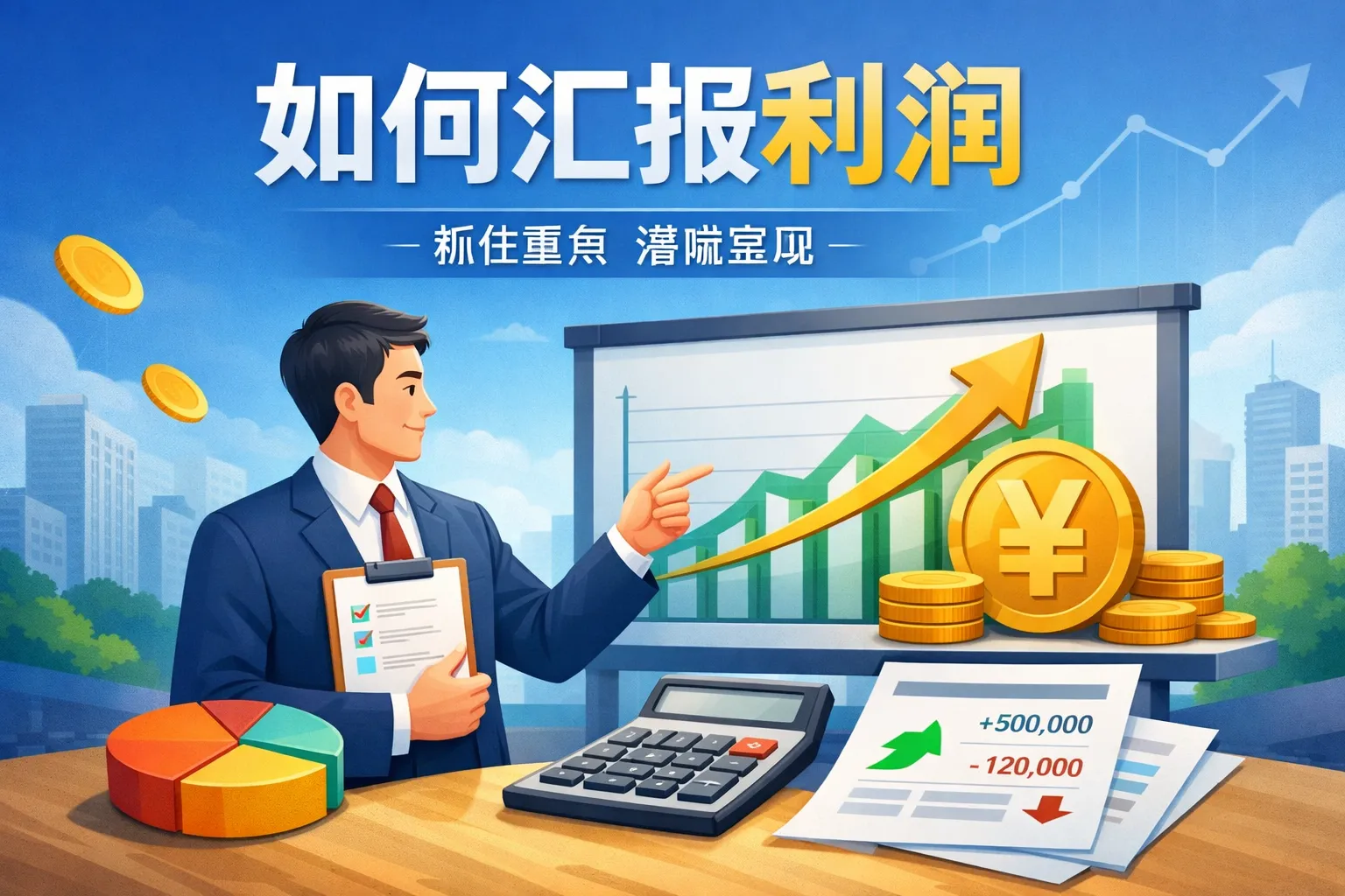 如何汇报利润
