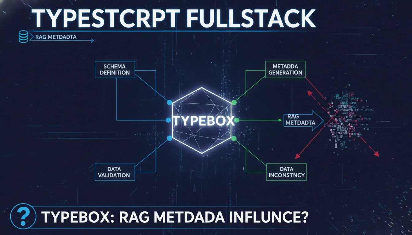 TypeScript 全栈项目里 TypeBox 为什么会影响 RAG 元数据