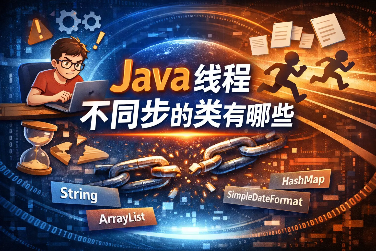 java线程不同步的类有哪些