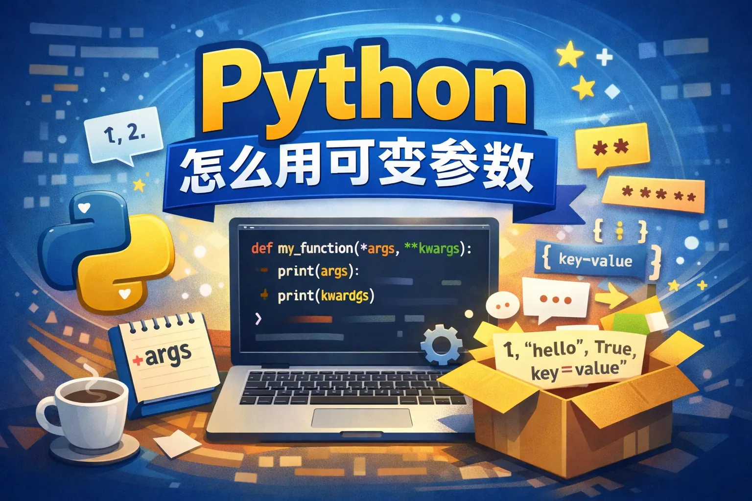 python怎么用可变参数